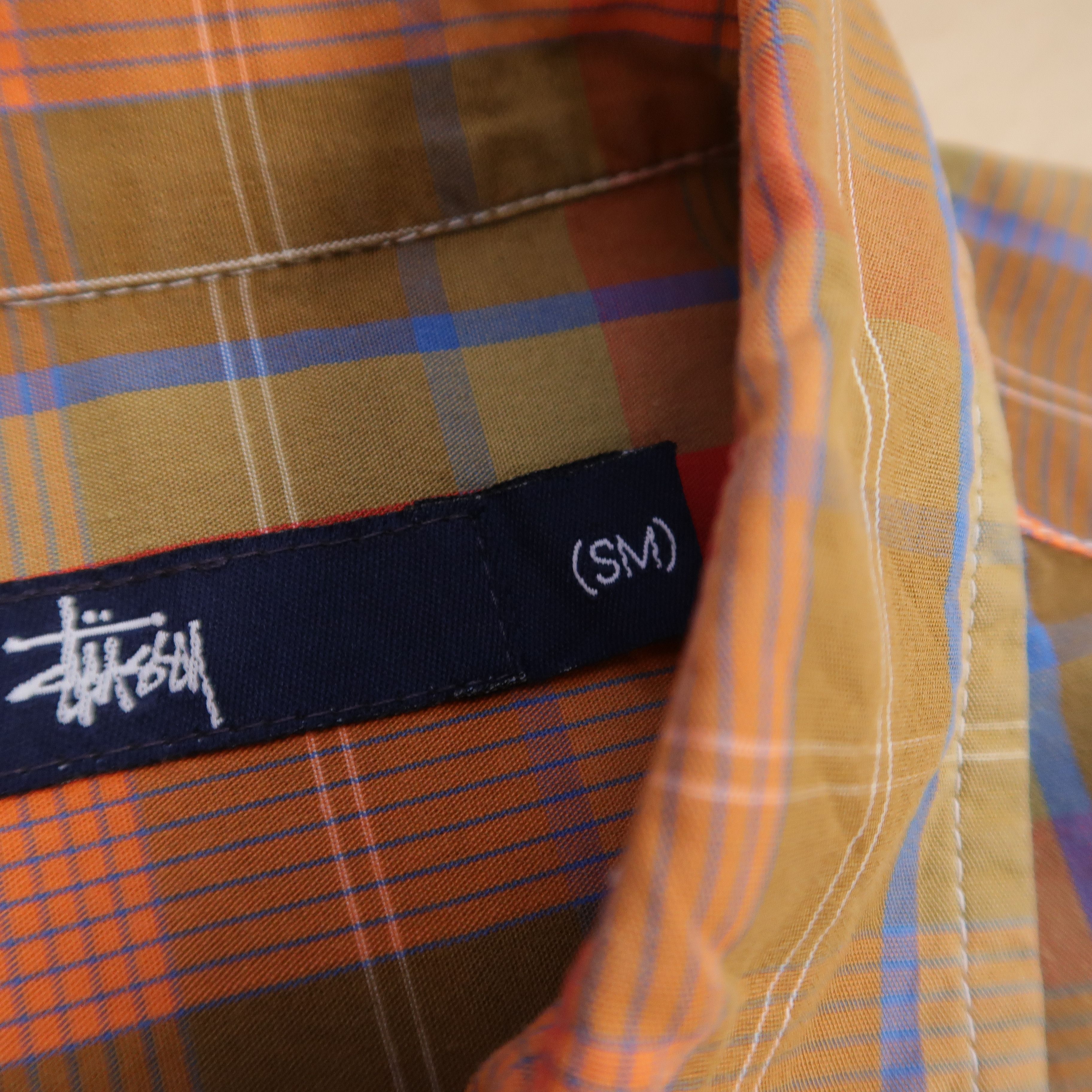 Stussy VTG 90s Old Stussy Psychedelic Check Shirt Size US M / EU 48-50 / 2 - 5 Thumbnail