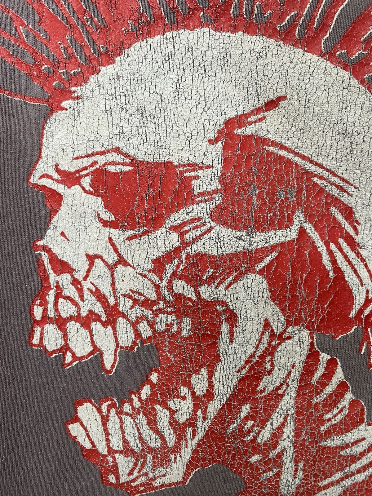 Band Tees Very Rare 1995 The Exploited Total Chaos 95s Hoodie Vintage Size US XL / EU 56 / 4 - 10 Thumbnail