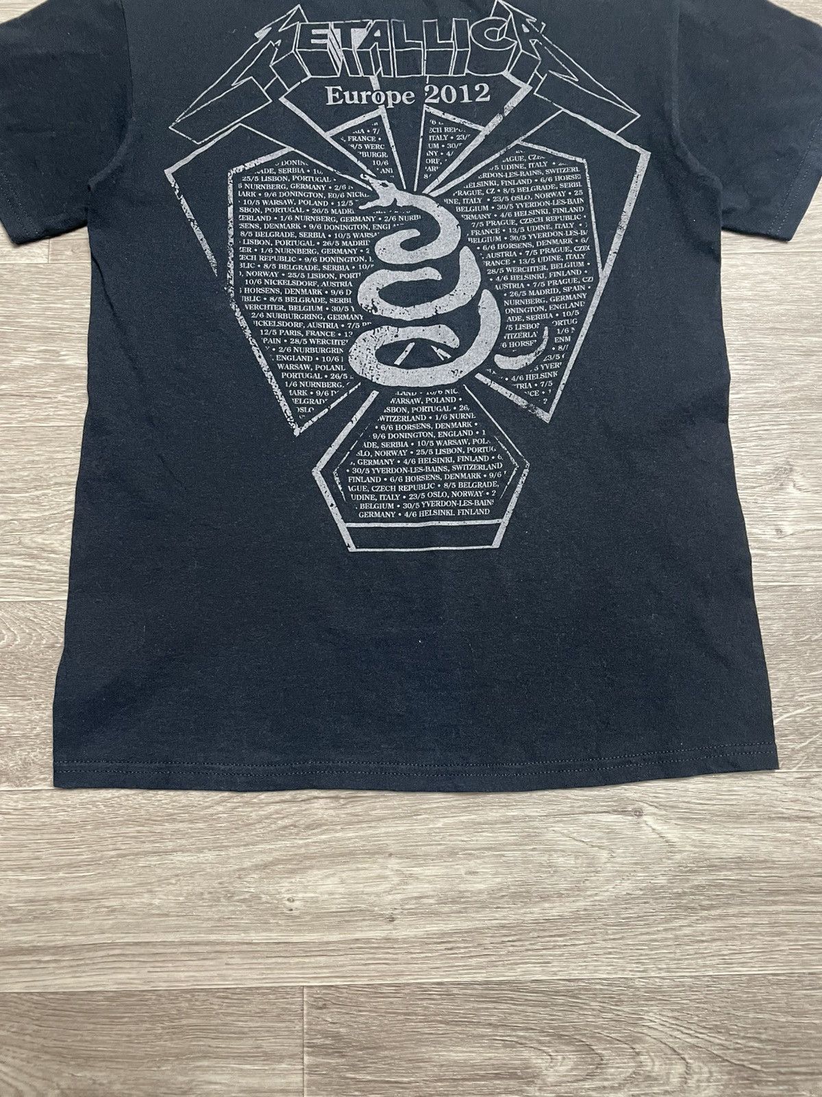 Metallica Vintage Metallica 2012s Rock Band T-Shirt Size US S / EU 44-46 / 1 - 13 Thumbnail