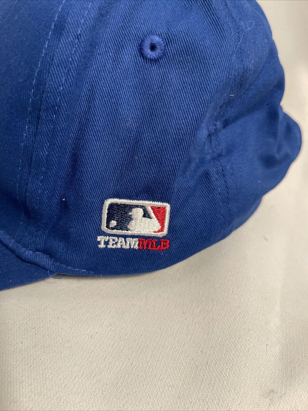Designer Texas Rangers Baseball Cap Adjustable Hat BLUE MLB OSFM Size ONE SIZE - 2 Thumbnail