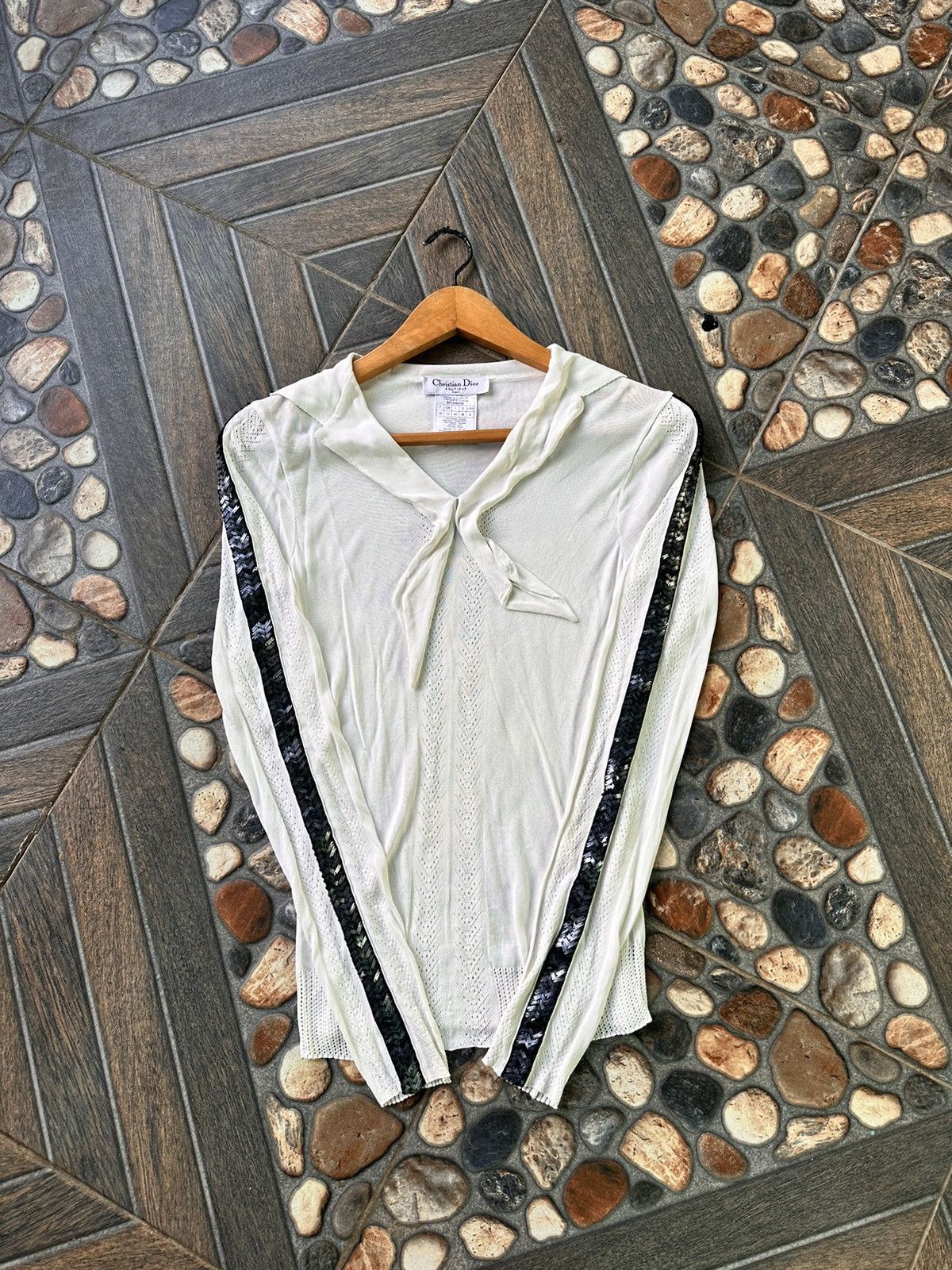 Christian Dior Monsieur × Dior Christian Dior Long Sleeve Blouses Size S / US 4 / IT 40 - 3 Thumbnail