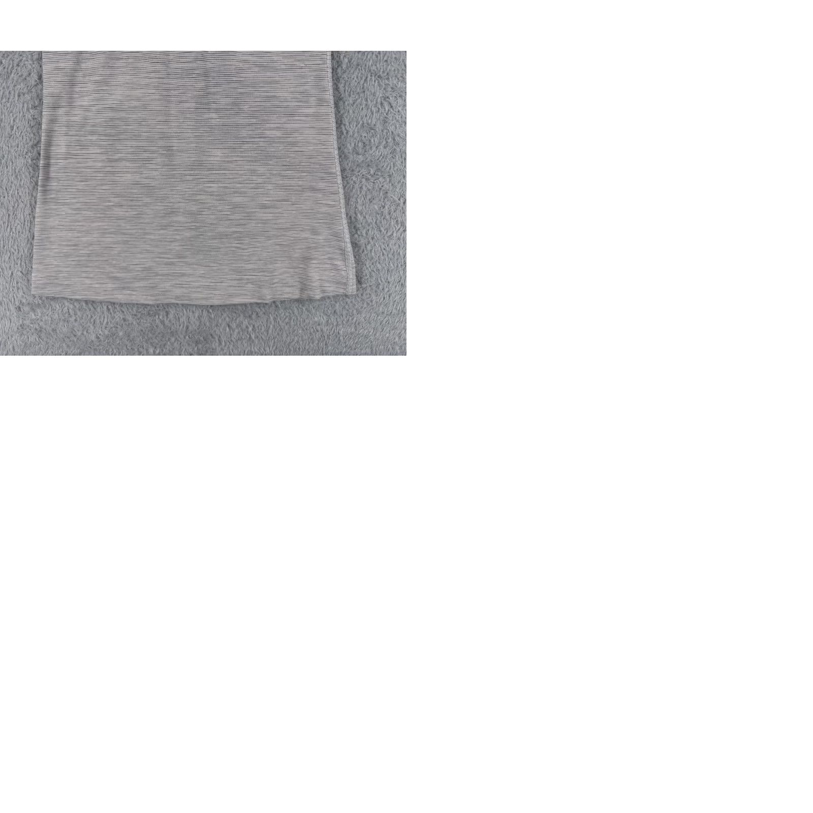 Lululemon Lululemon Shirt Women 2 Gray Stripe Racerback Light Luon Fabric Size XS / US 0-2 / IT 36-38 - 9 Thumbnail