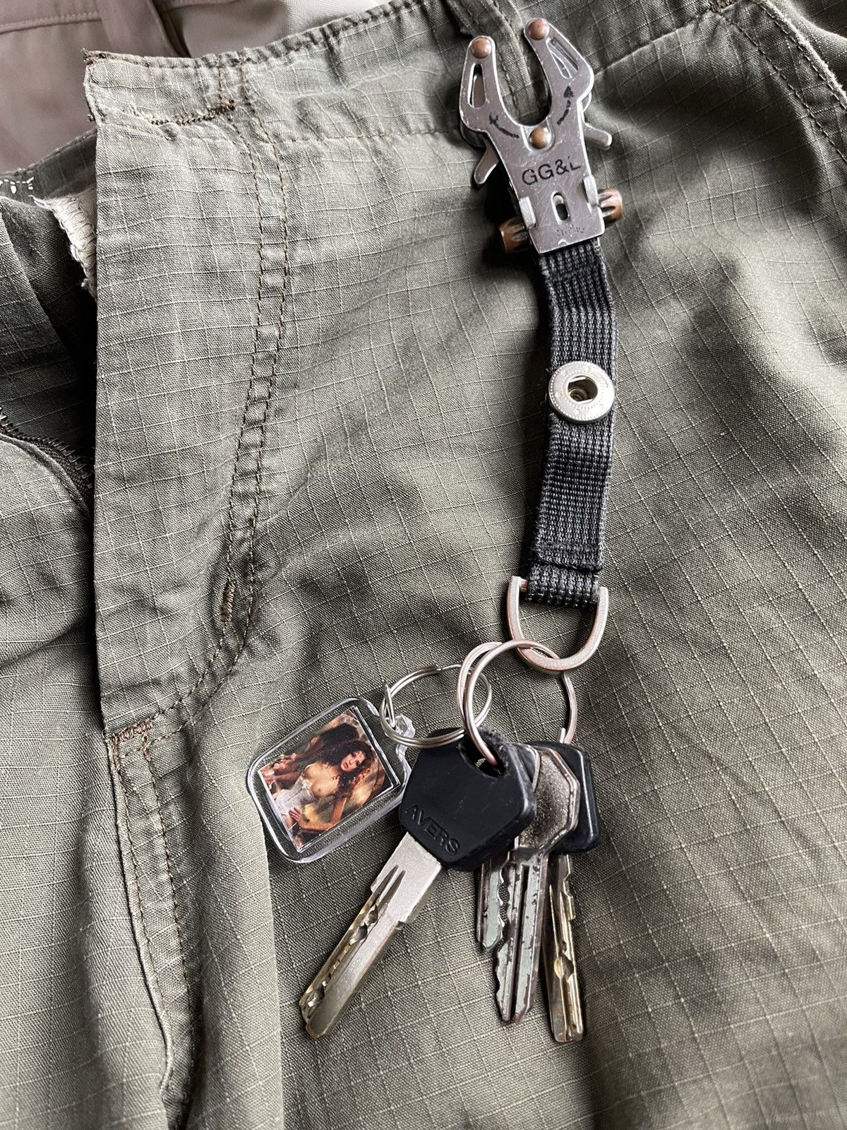 Vintage Vintage Keychain nude Girl 18+ Hysteric key ring Size ONE SIZE - 4 Thumbnail