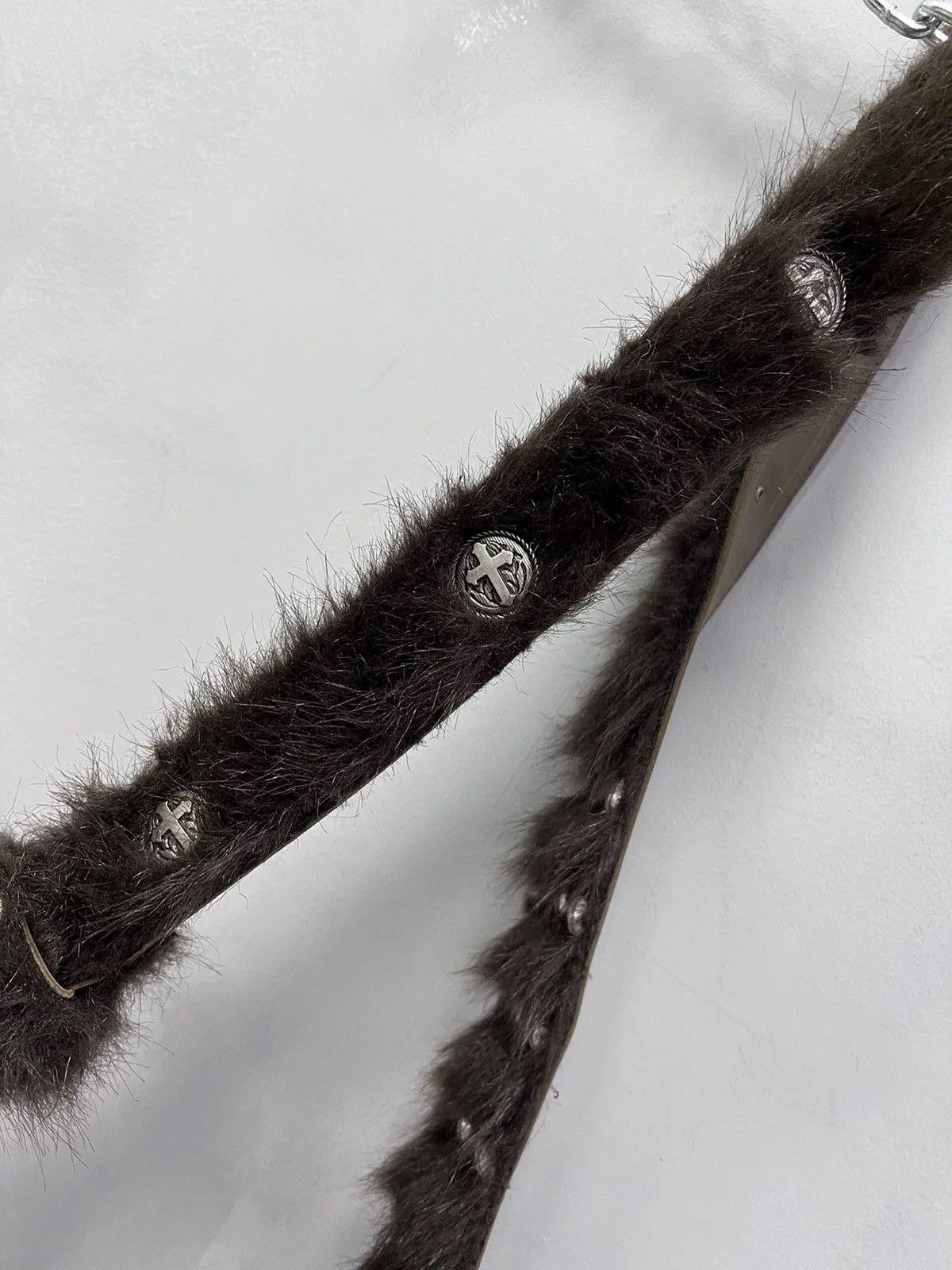Hysteric Glamour Fur fuzzy japanese long belt punk grunde Size ONE SIZE - 5 Thumbnail