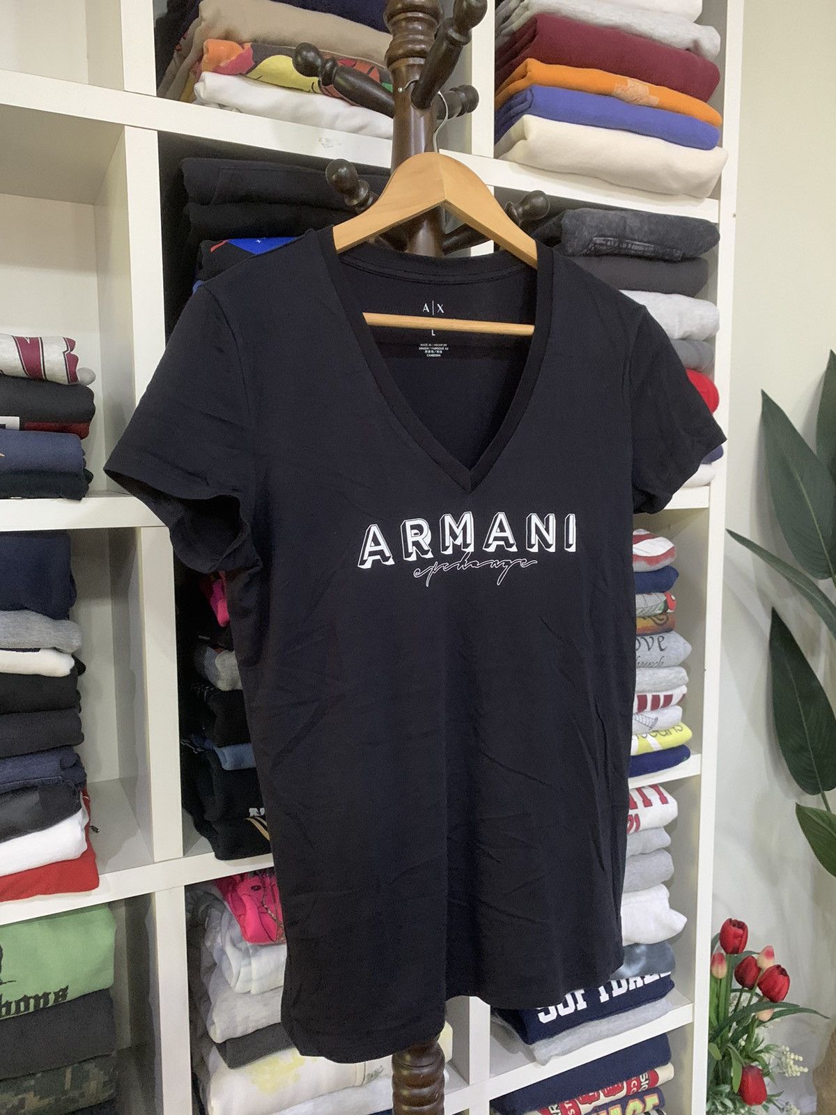 Armani Exchange Armani Exchange Women’s Tee Size L / US 10 / IT 46 - 4 Thumbnail