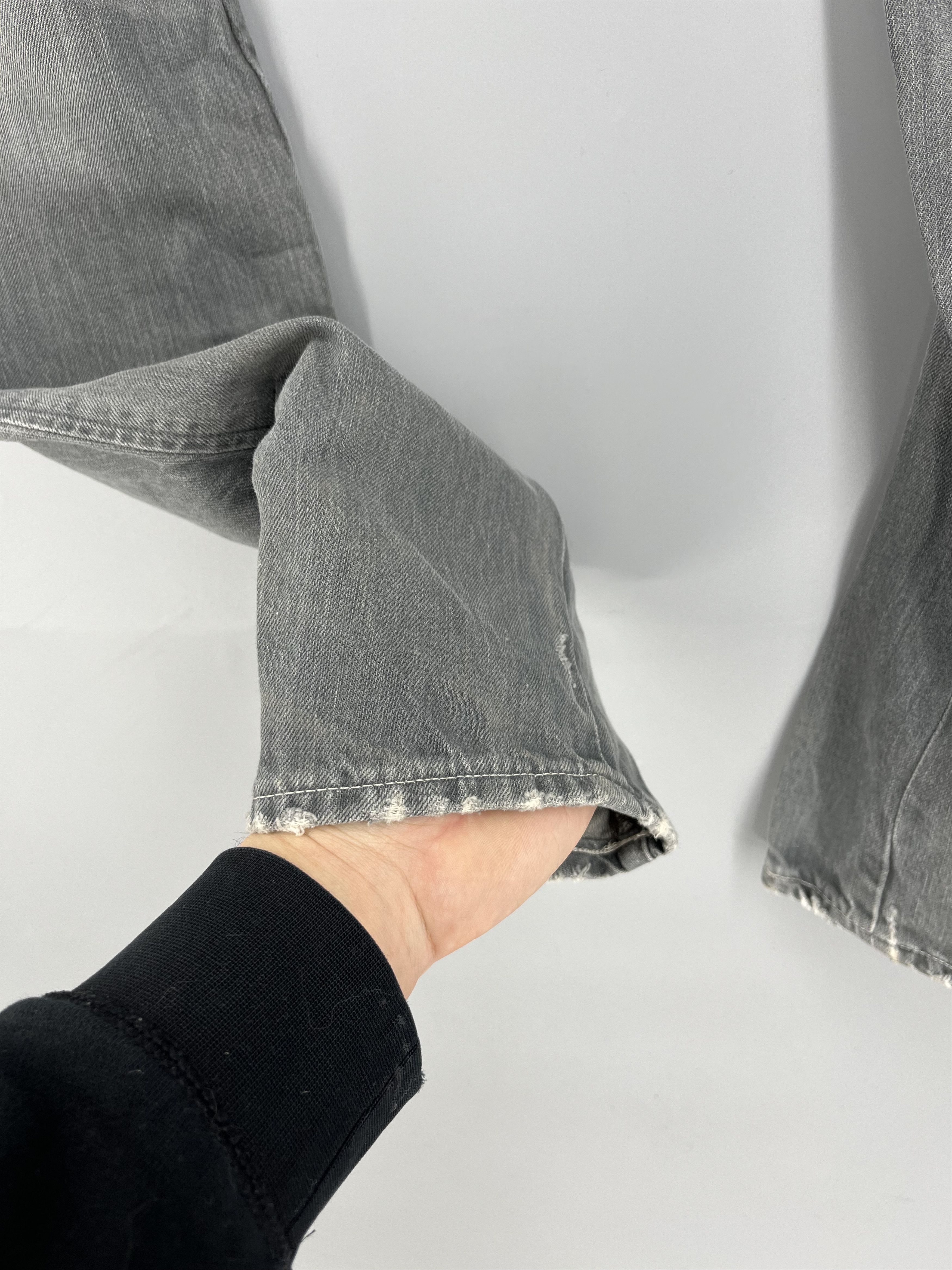 G-Star G-Star RAW GS01 Distressed Jeans Mens 33x34 Gray 3D Size US 33 - 6 Thumbnail