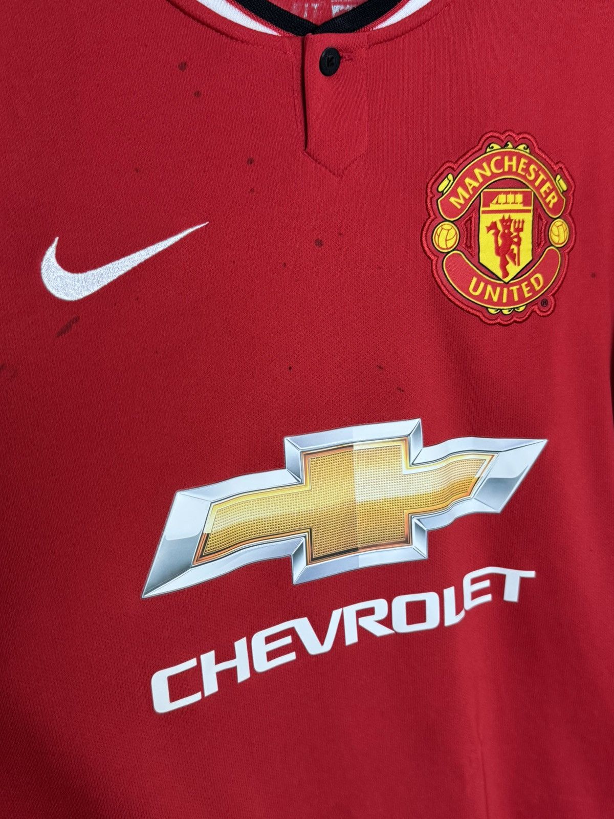 Nike Manchester United 14/15 Home Di Maria Football Jersey Size US S / EU 44-46 / 1 - 4 Thumbnail
