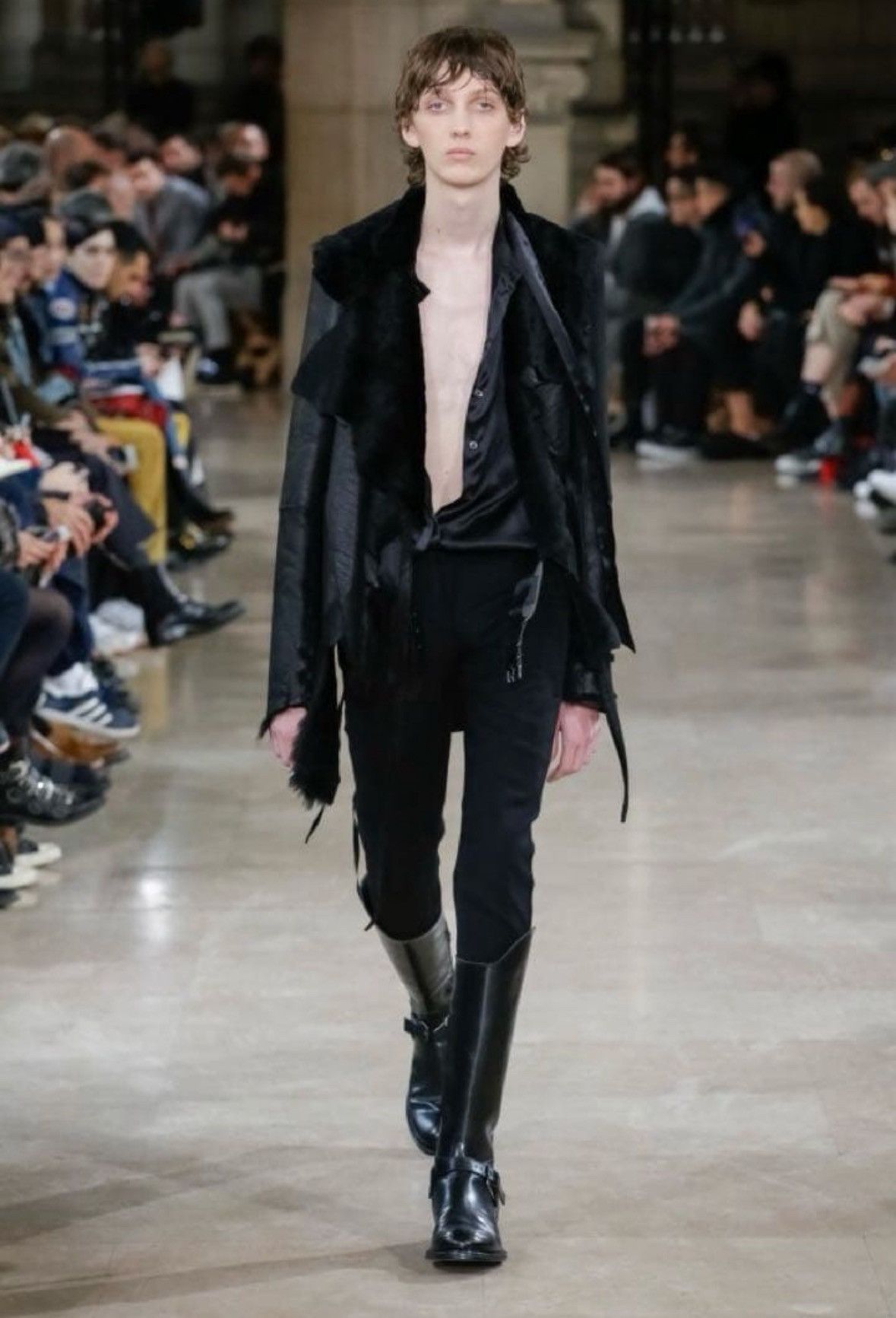Ann Demeulemeester Ann Demeulemeester Fur Leather Jacket Size US S / EU 44-46 / 1 - 2 Thumbnail