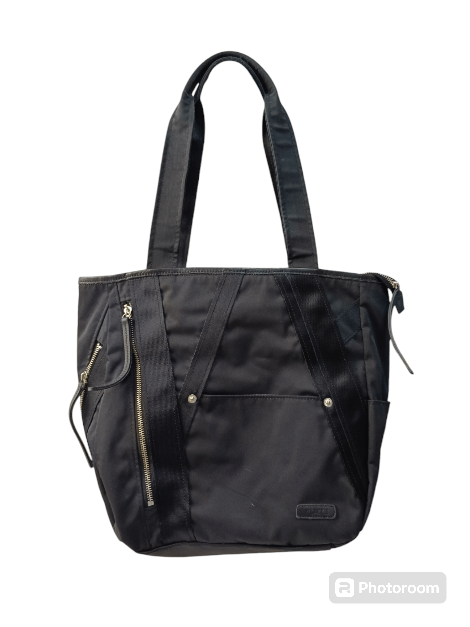 Tactical Tote Bag Yohji Yamamoto Ysac in Black, Men's