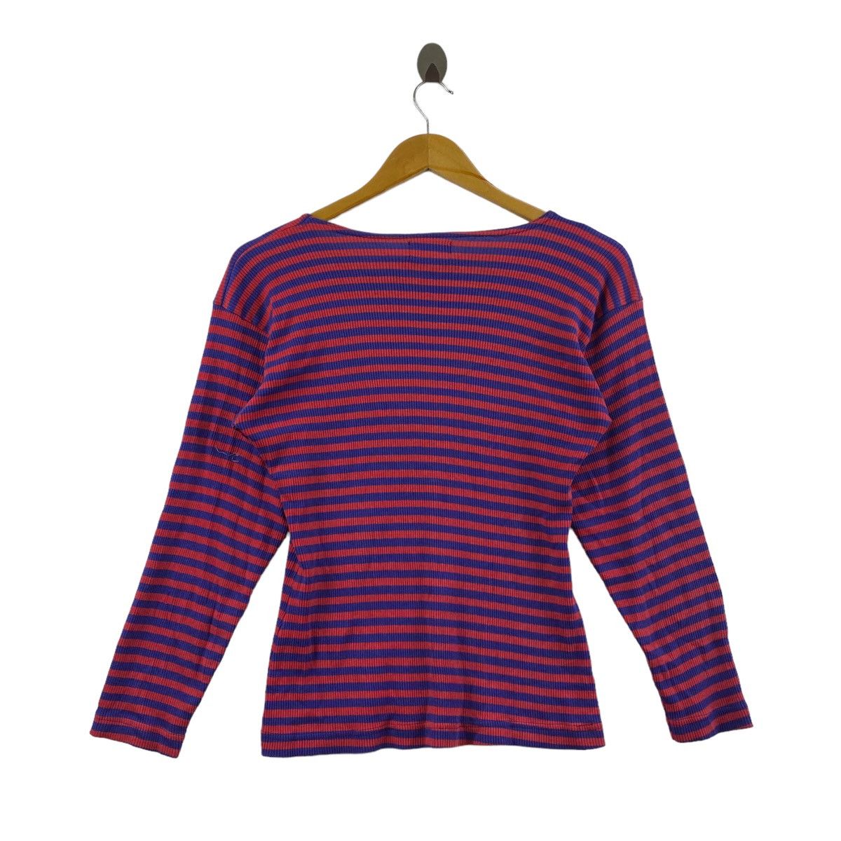 Guess × Vintage Vintage GUESS USA Embroidered Brand Stripes Long Sleeve Size L / US 10 / IT 46 - 3 Thumbnail