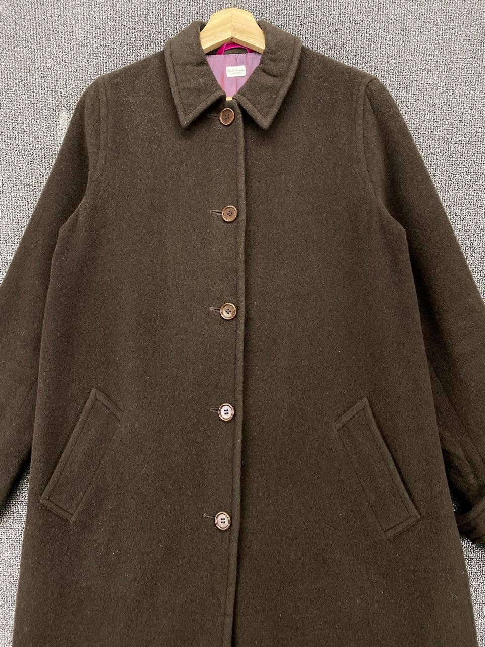 Paul Smith Vintage Paul Smith Women Wool Coat Long Jacket Size S / US 4 / IT 40 - 5 Thumbnail