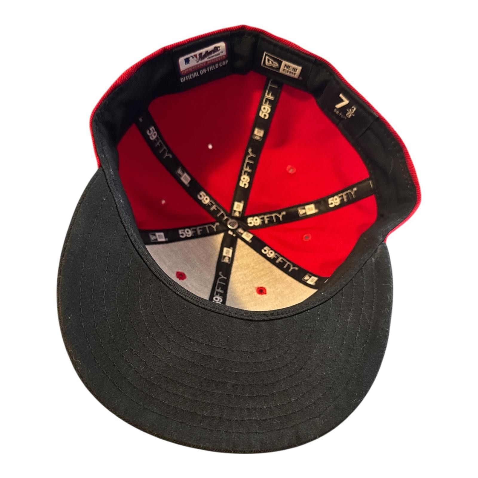 New Era NewEra Cincinnati Reds Fitted Official On Field Cep 7 3/8 Size ONE SIZE - 4 Thumbnail