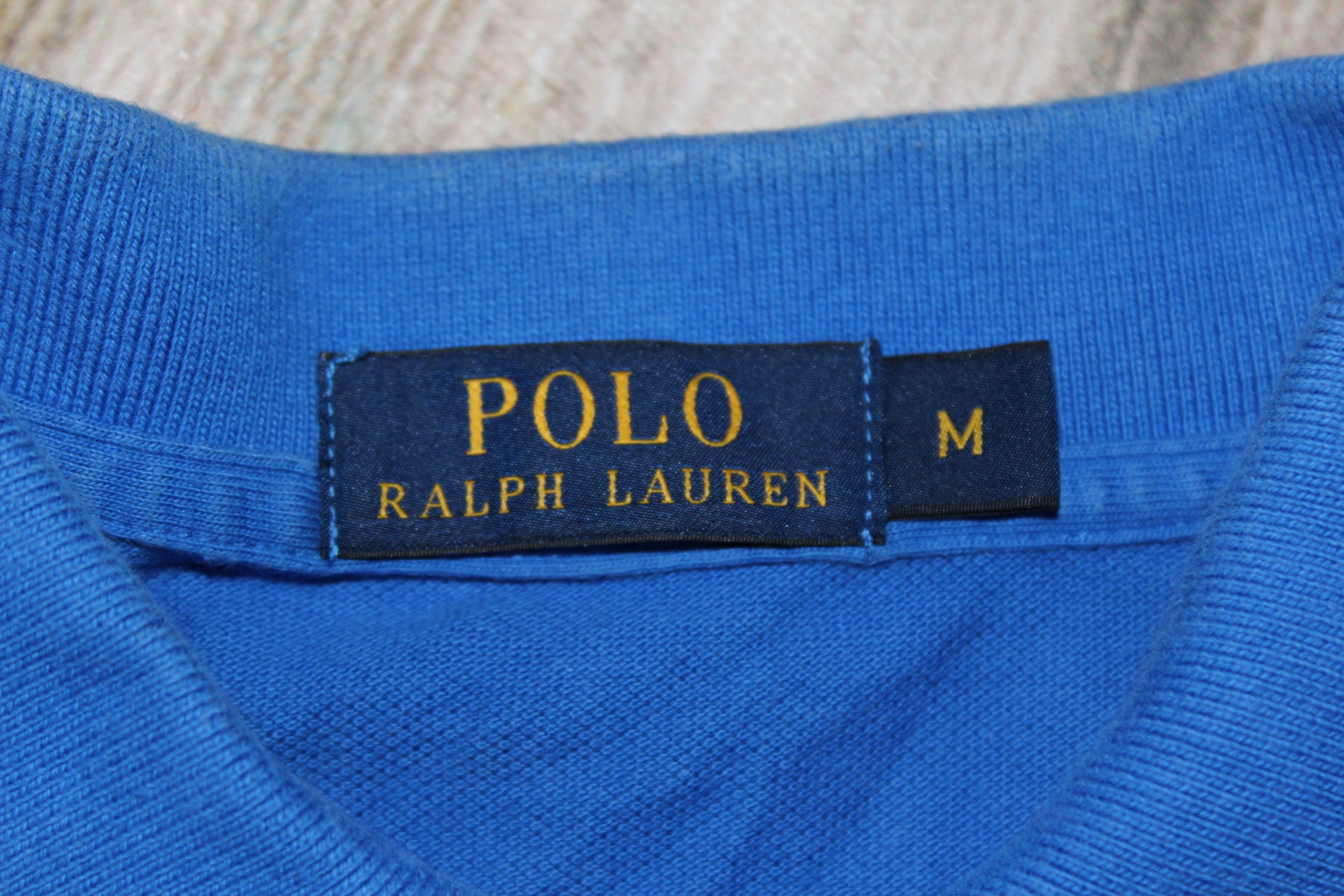 Polo Ralph Lauren RALPH LAUREN Short Sleeve Blue Polo Shirt Size US M / EU 48-50 / 2 - 7 Thumbnail