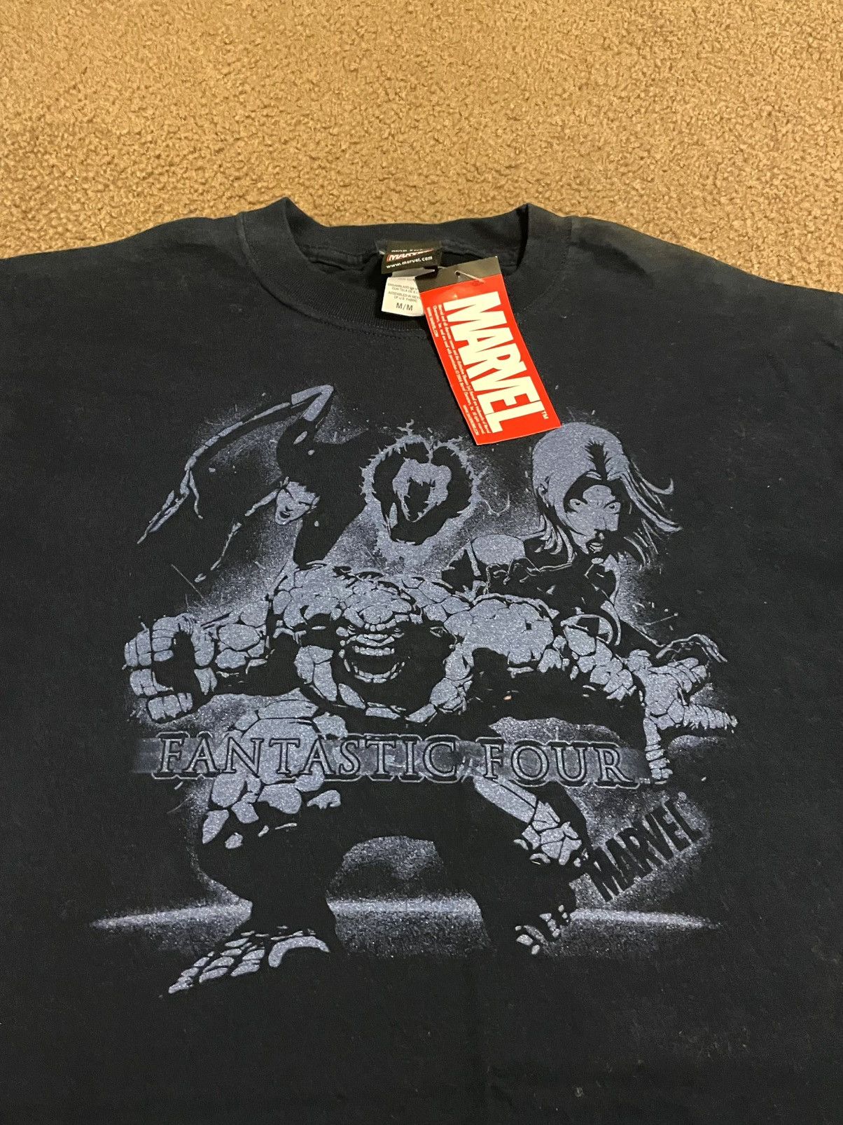 Mad Engine Y2k Marvel Mad Engine Fantastic Four Shirt Size M Deadstock Size US M / EU 48-50 / 2 - 1 Thumbnail