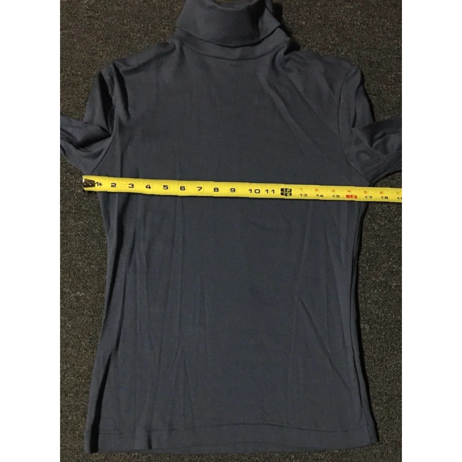 Vintage VINTAGE Meister Turtleneck Shirt S USA Ski Track Surf Sk8 Grunge Blue Size US S / EU 44-46 / 1 - 4 Thumbnail