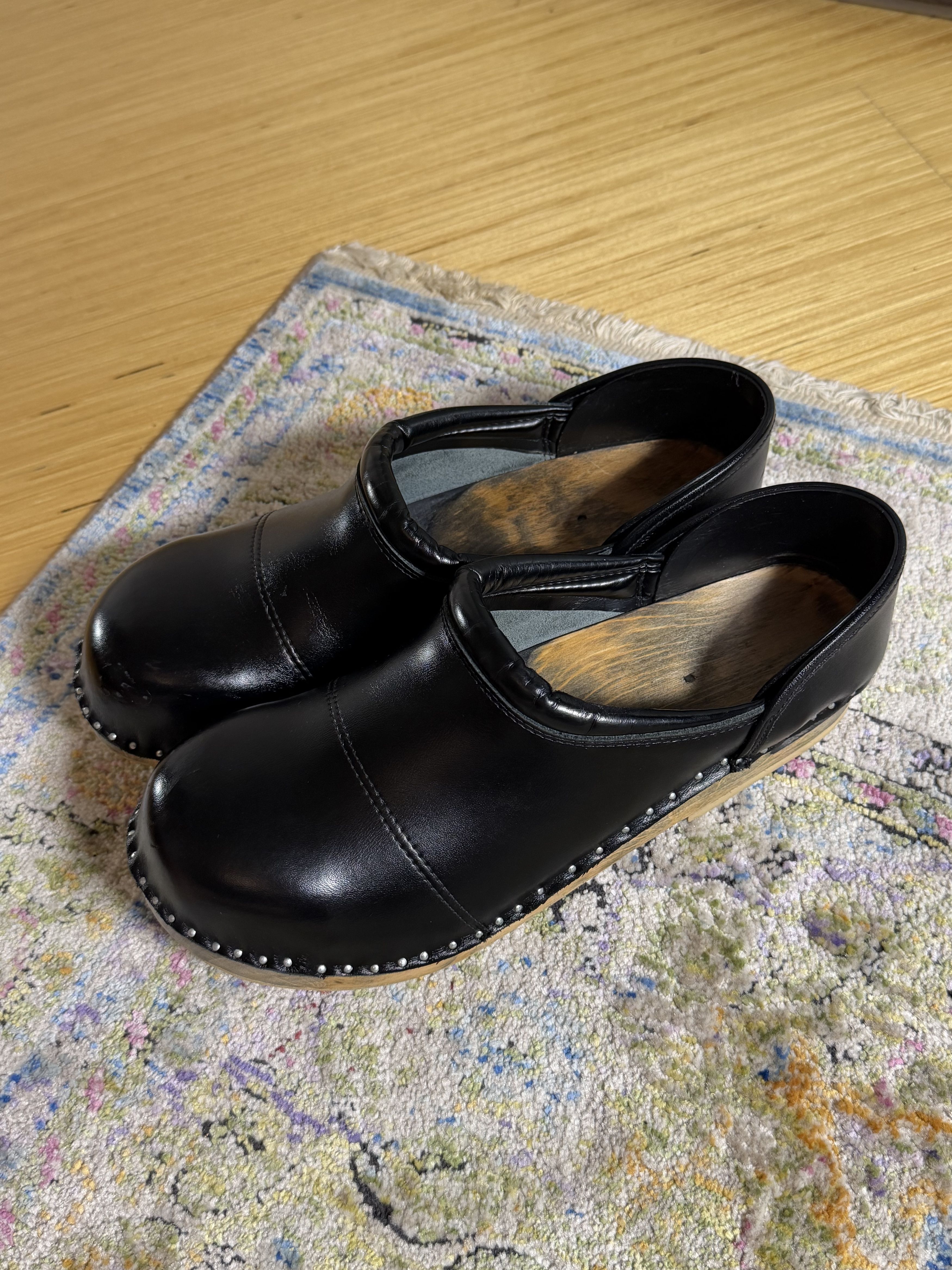 Other Troentorp Picasso Leather Clogs Size US 10.5 / EU 43-44 - 2 Thumbnail