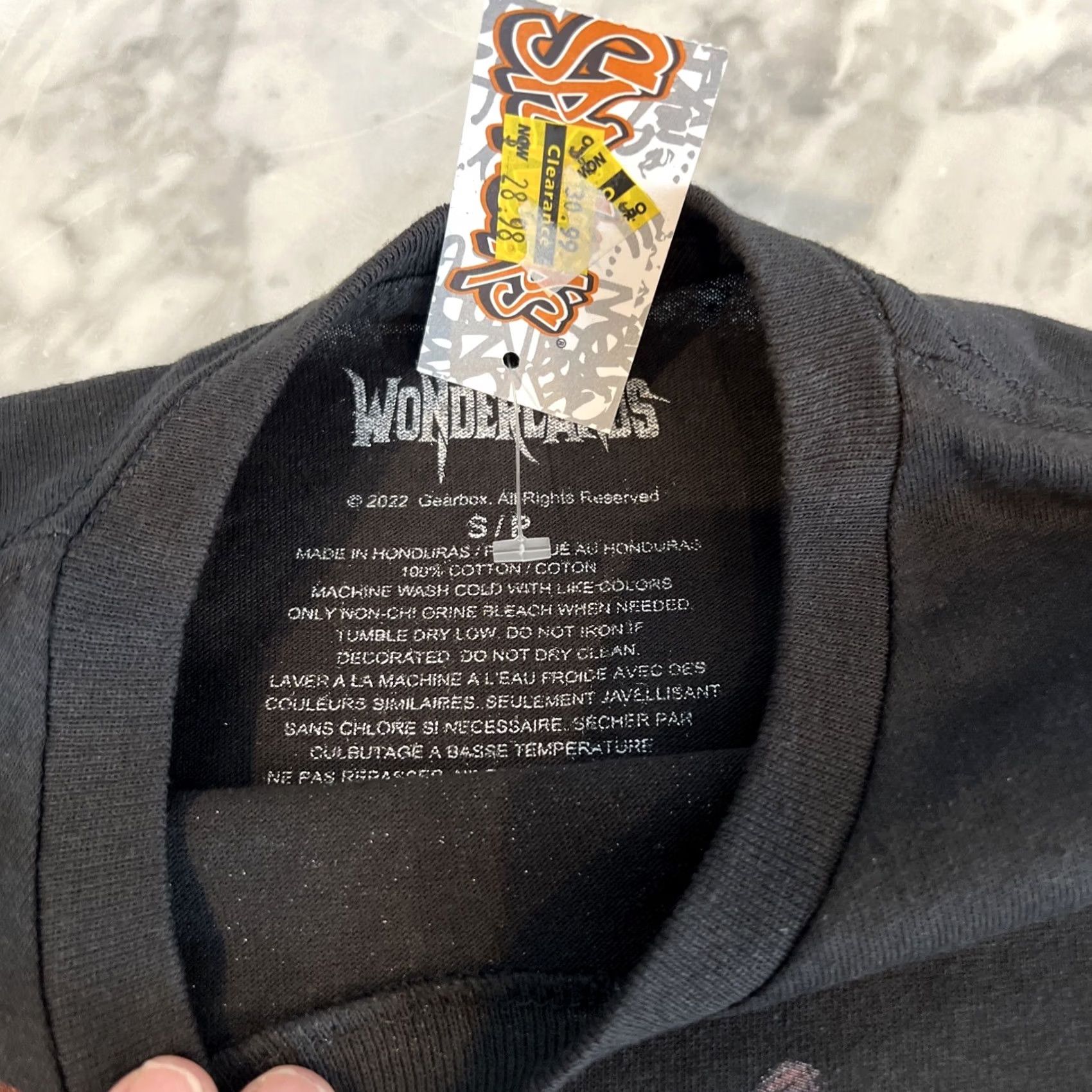 Vintage Wonderlands Tiny Tina’s Men’s Small Black Graphic T Shirt Fantasy Mushrooms NWT Size US S / EU 44-46 / 1 - 3 Thumbnail