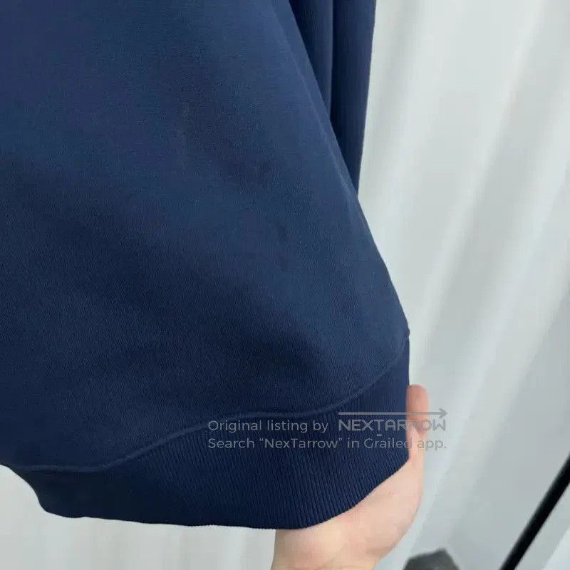 Burberry Burberry Men's Navy Cotton Logo Sweatshirt. Size US S / EU 44-46 / 1 - 5 Thumbnail