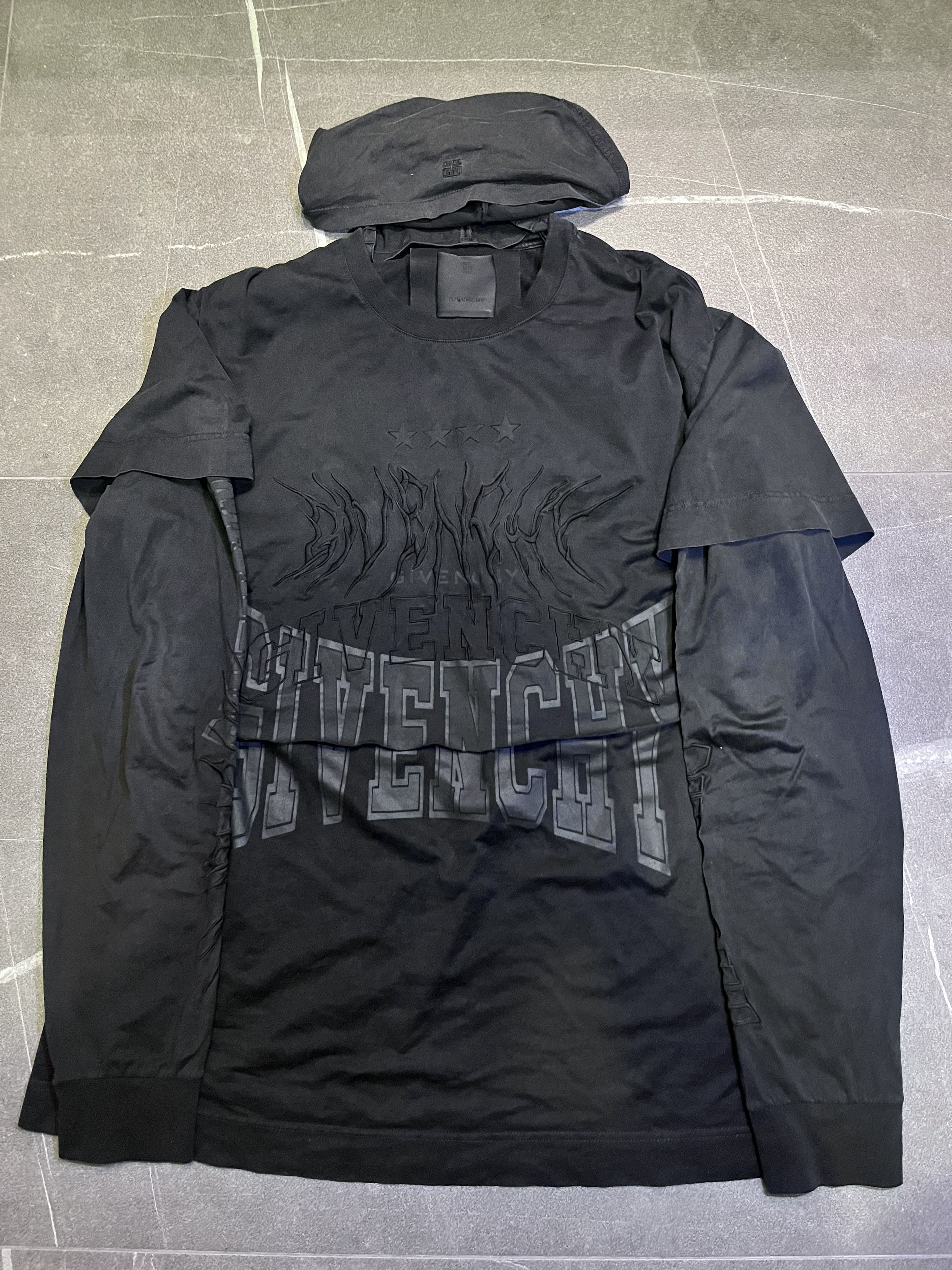 若者に人気のブランド Williams Mathew x Givenchy Givenchy FW22 t Layered Double トップス