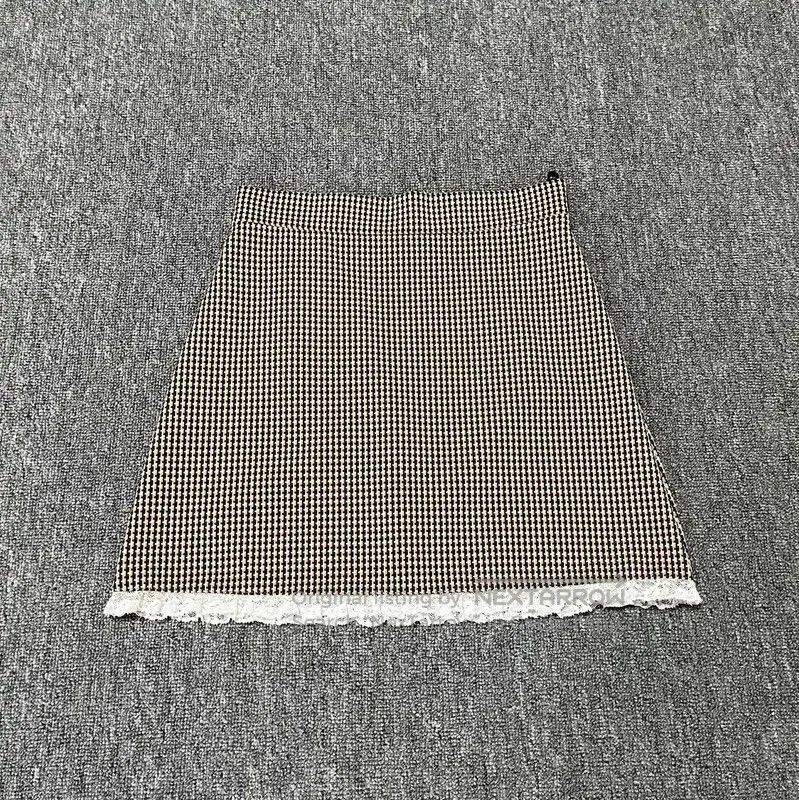 Miu Miu Miu Miu Brown Polyester Mini Skirt . Size 22" - 1 Thumbnail