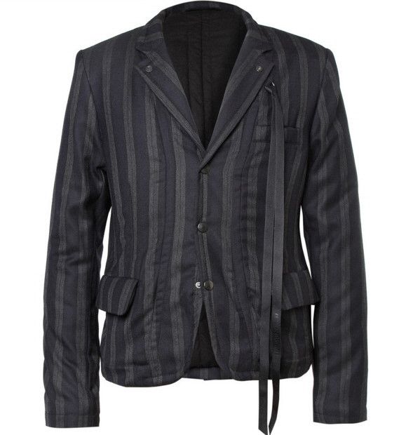 Ann Demeulemeester ANN demeulemeester reversible padded stripped jacket Size US M / EU 48-50 / 2 - 1 Thumbnail