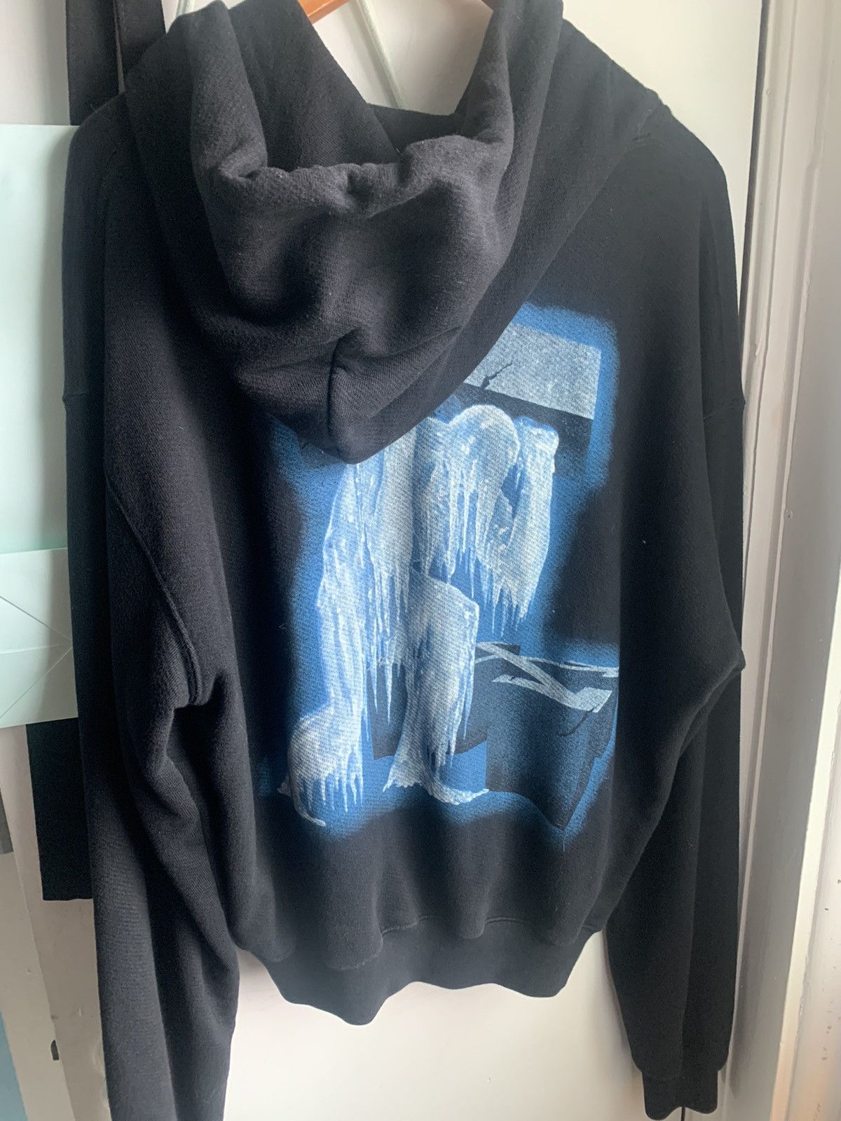 Off white ice man hoodie hotsell