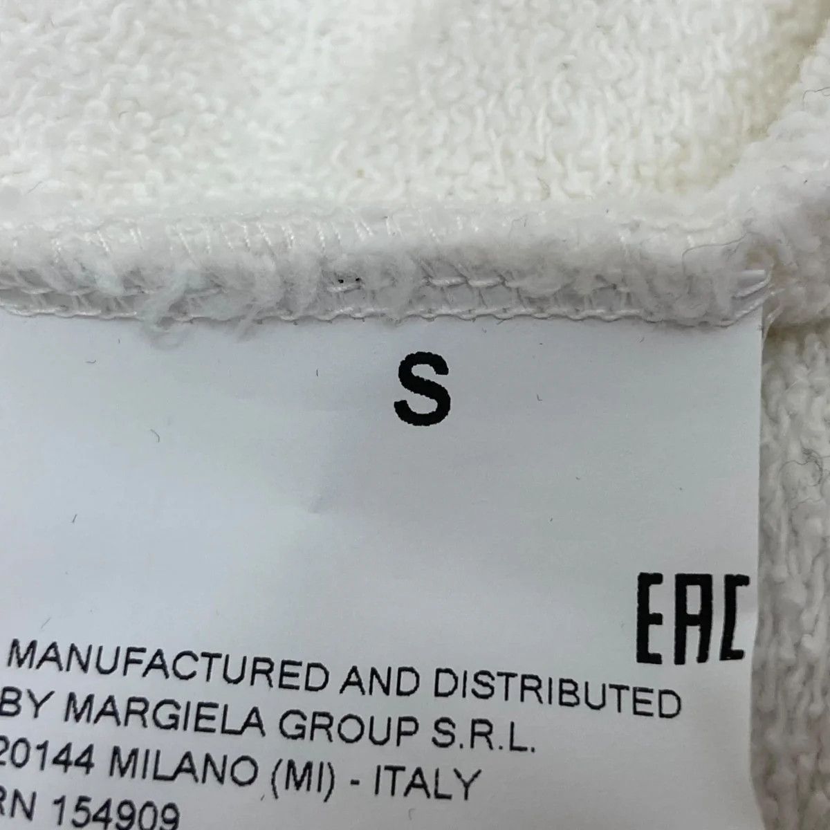 Maison Margiela Artisanal Layered Boxy Sweatshirt Size US S / EU 44-46 / 1 - 6 Thumbnail