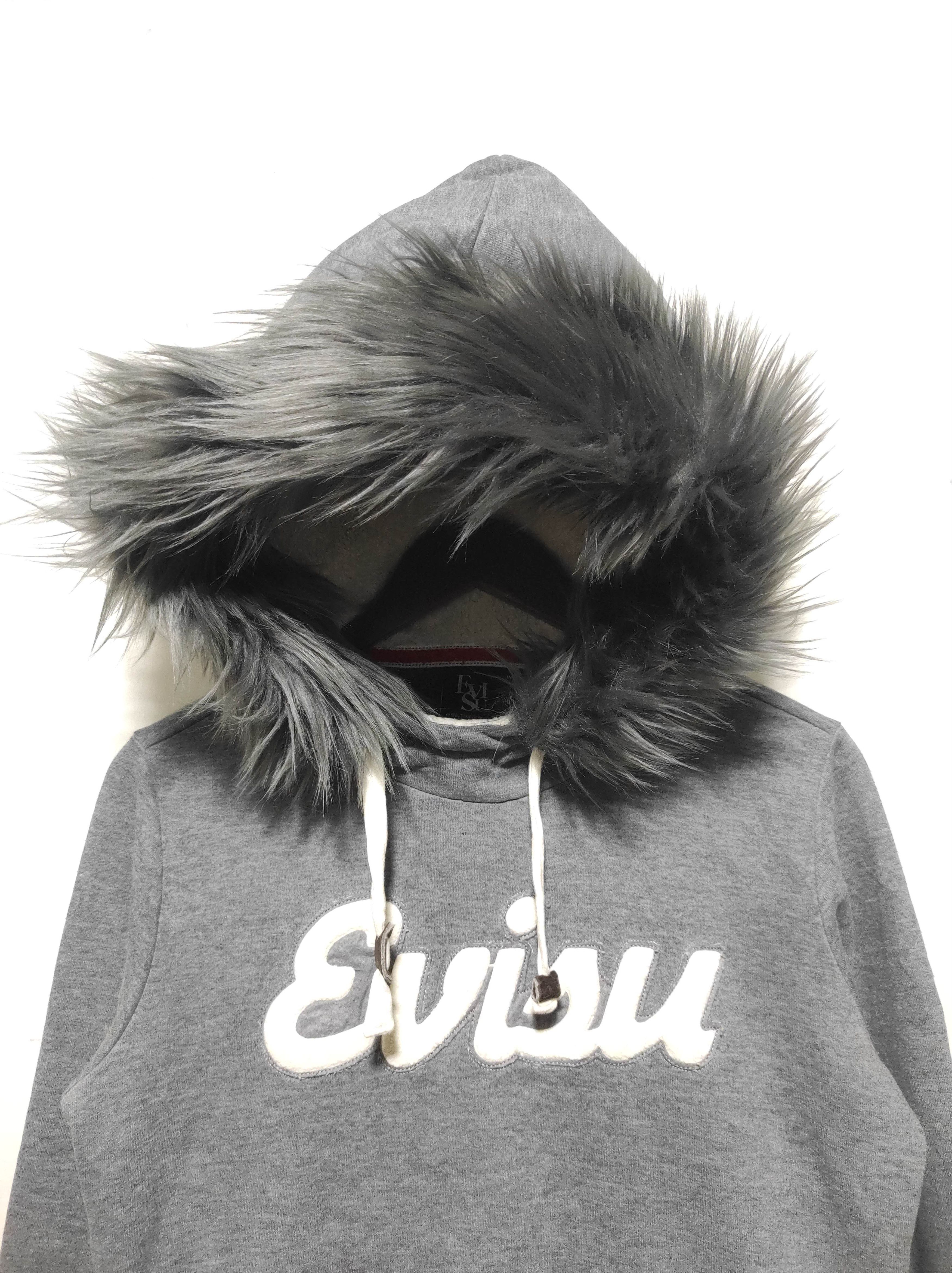 If Six Was Nine Evisu Fur Hoodie IfSixWasNine LGB style Size M / US 6-8 / IT 42-44 - 3 Thumbnail