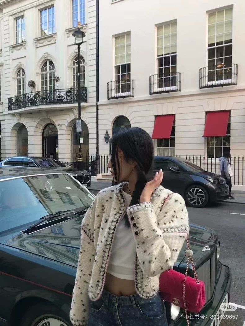 Chanel Chanel Spotted two-pocket jacket Size XXS / US 00 / IT 34 - 9 Thumbnail