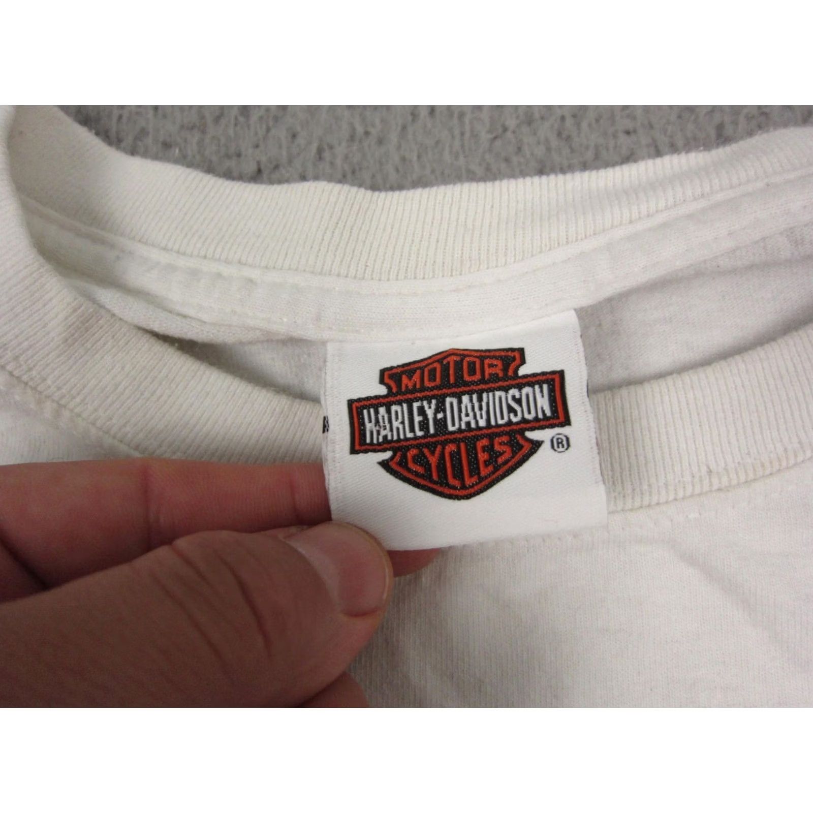 Harley Davidson Harley Davidson Shirt Adult XL White Doc's Kirkwood St Louis Biker Size US XL / EU 56 / 4 - 7 Thumbnail