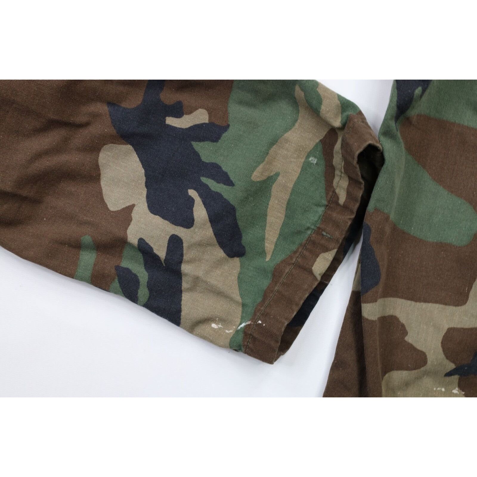 Vintage Vintage 80s Thrashed Military Camouflage Cargo Pants Size US 30 / EU 46 - 19 Thumbnail