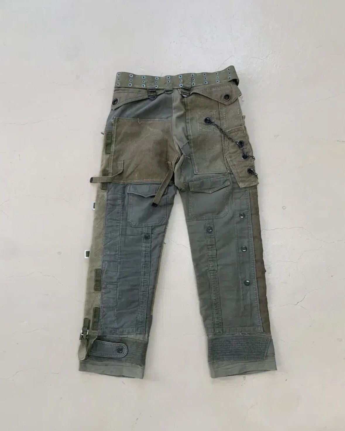 Dolce & Gabbana *rare* Dolce & Gabana AW2003 military reconstructed pants Size US 32 / EU 48 - 2 Thumbnail