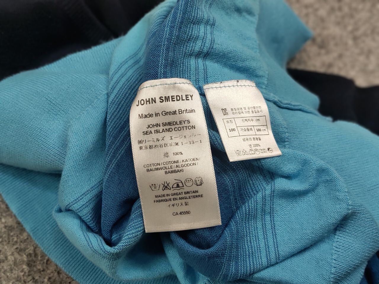 John Smedley John Smedley Classic Cotton Long sleeve Light Sweater Size US S / EU 44-46 / 1 - 14 Thumbnail