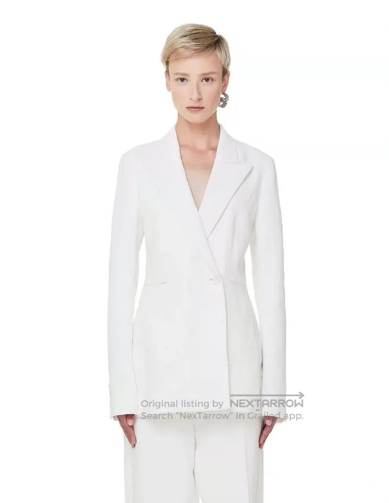 The Row The row size 0 Long-sleeve mid-length jacket Size XXS / US 00 / IT 34 - 3 Thumbnail