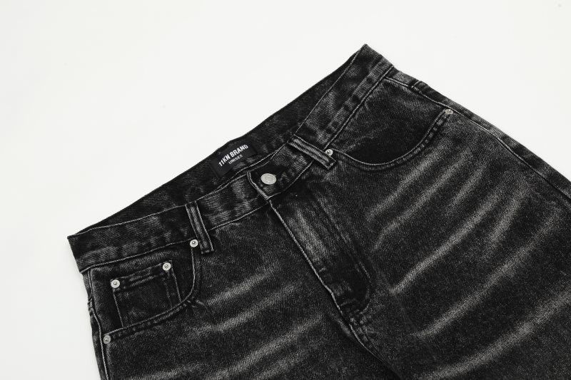 Japanese Brand × Jean Vintage washed distressed loose cargo ripped straight jeans Size US 32 / EU 48 - 3 Thumbnail
