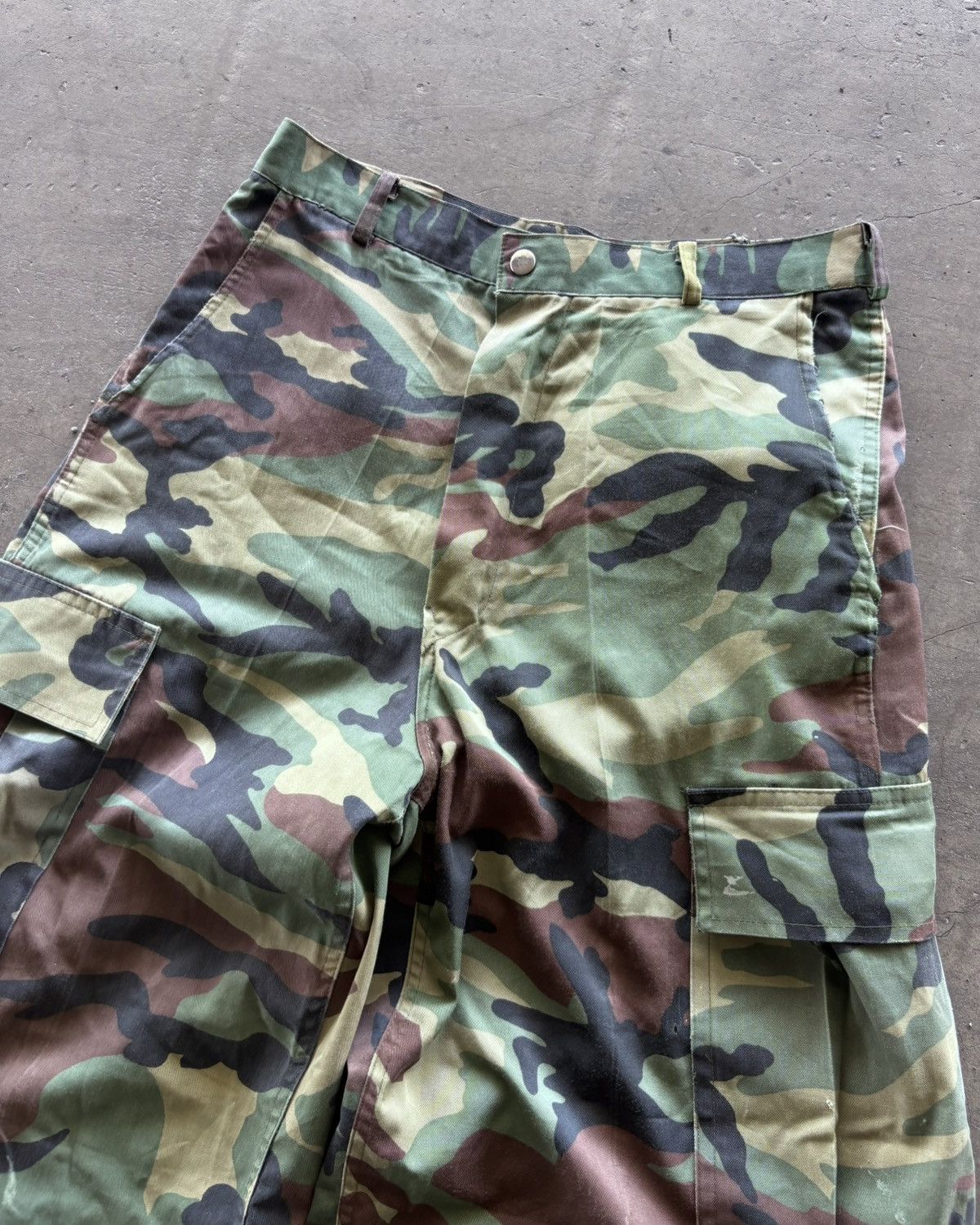 Vintage Vintage Camo Cargo Baggy Pants Size US 30 / EU 46 - 3 Thumbnail