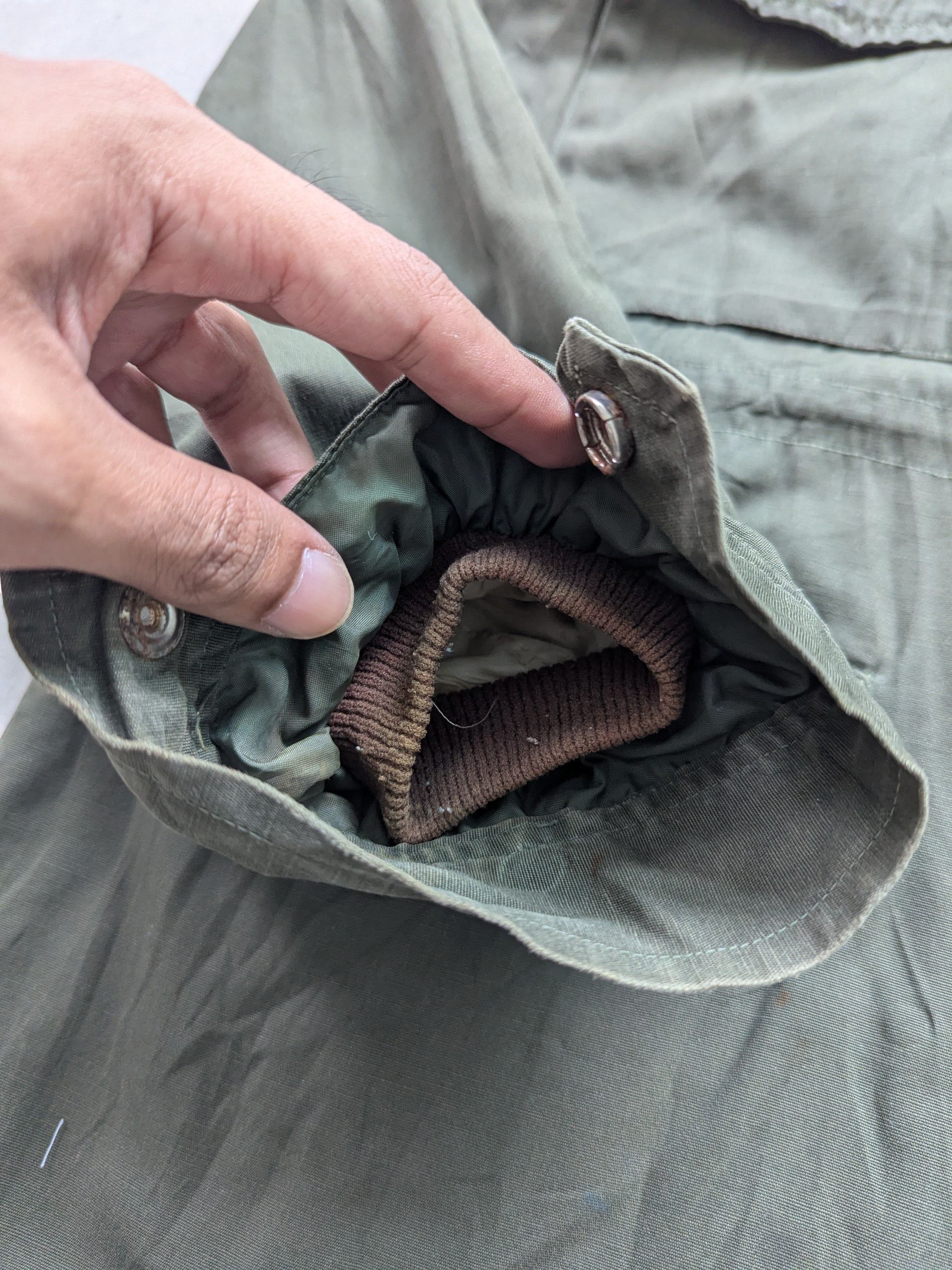 Other Vintage WWII US Army Jacket Lining Sherpa Size US M / EU 48-50 / 2 - 7 Thumbnail