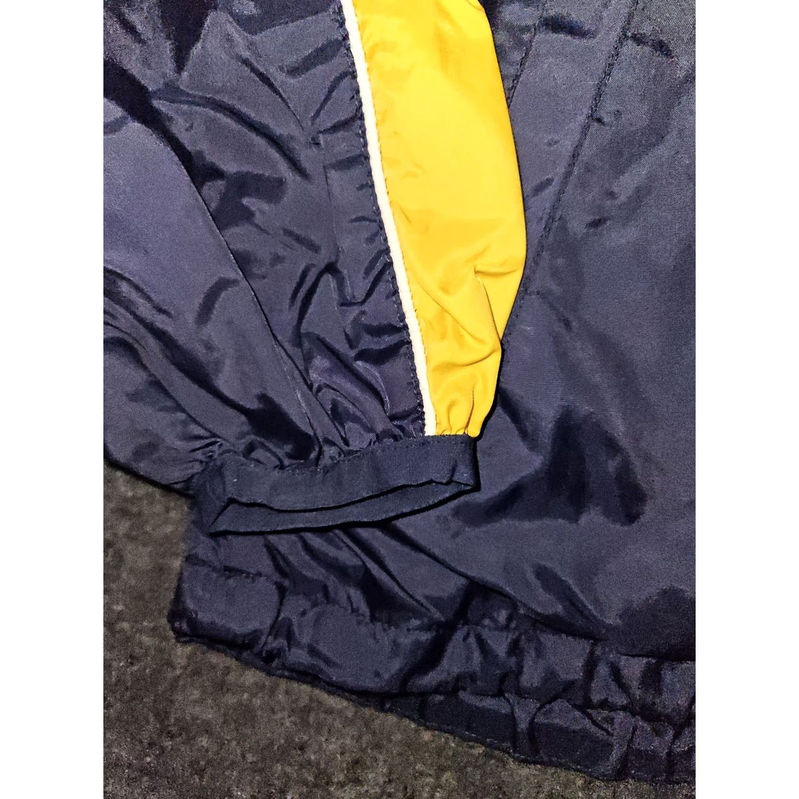 Vintage VINTAGE Eastbay Windbreaker Jacket Mens M Blue Yellow 90s Sports Lightweight Pockets Logo Nylon Outdoors Size US M / EU 48-50 / 2 - 5 Thumbnail