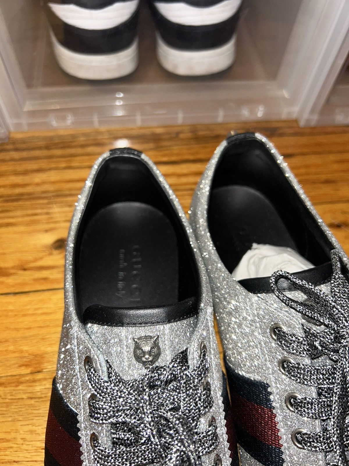 Gucci Gucci Bambi Web Sneakers Size 10 Size US 10 / EU 43 - 4 Thumbnail