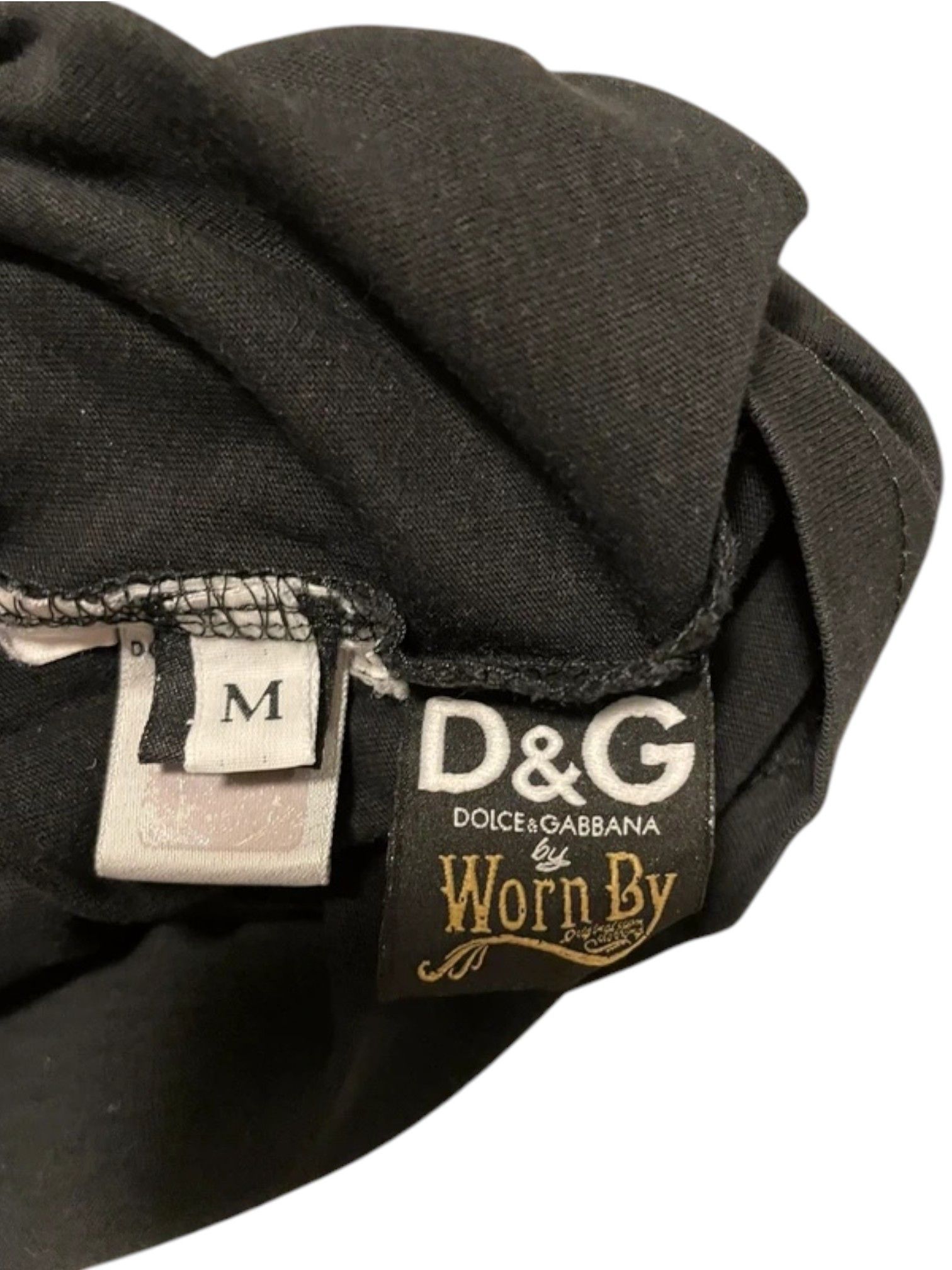 Dolce & Gabbana D&G “La Seine” Pirate Skull V-Neck T-Shirt Size US M / EU 48-50 / 2 - 3 Thumbnail
