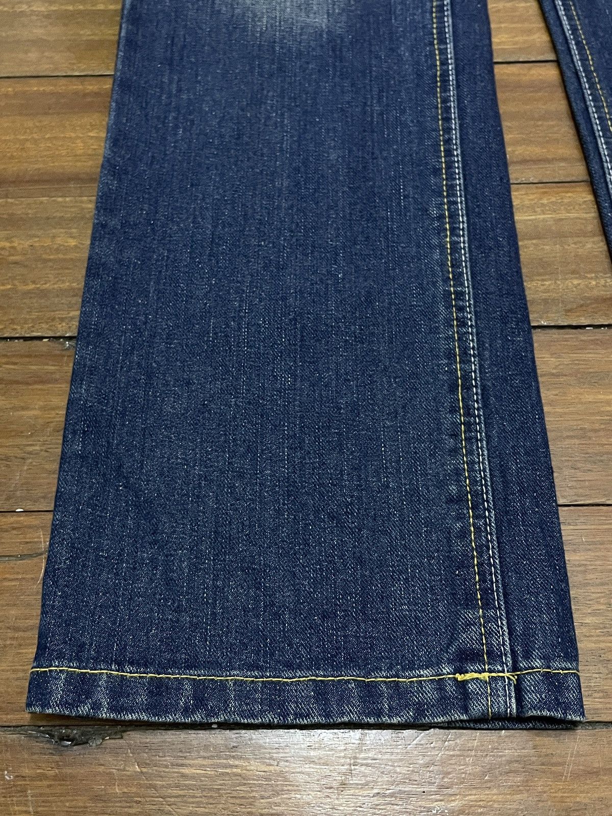 Hysteric Glamour × Japanese Brand × Vintage Rare Design Vintage Brand Bat-sub Studio Jeans 1990s Size US 30 / EU 46 - 5 Thumbnail
