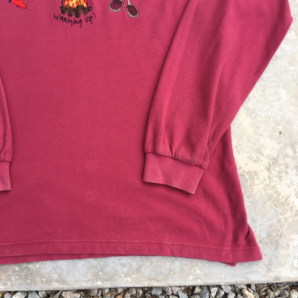 Designer × Jean Charles De Castelbajac × Vintage Vintage Castlebajac Warming Up Polo Size US M / EU 48-50 / 2 - 3 Thumbnail