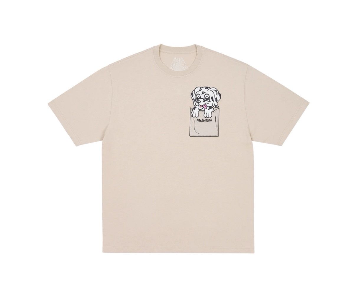 Palace palace palmation tee stoney grey Size US S / EU 44-46 / 1 - 1 Thumbnail