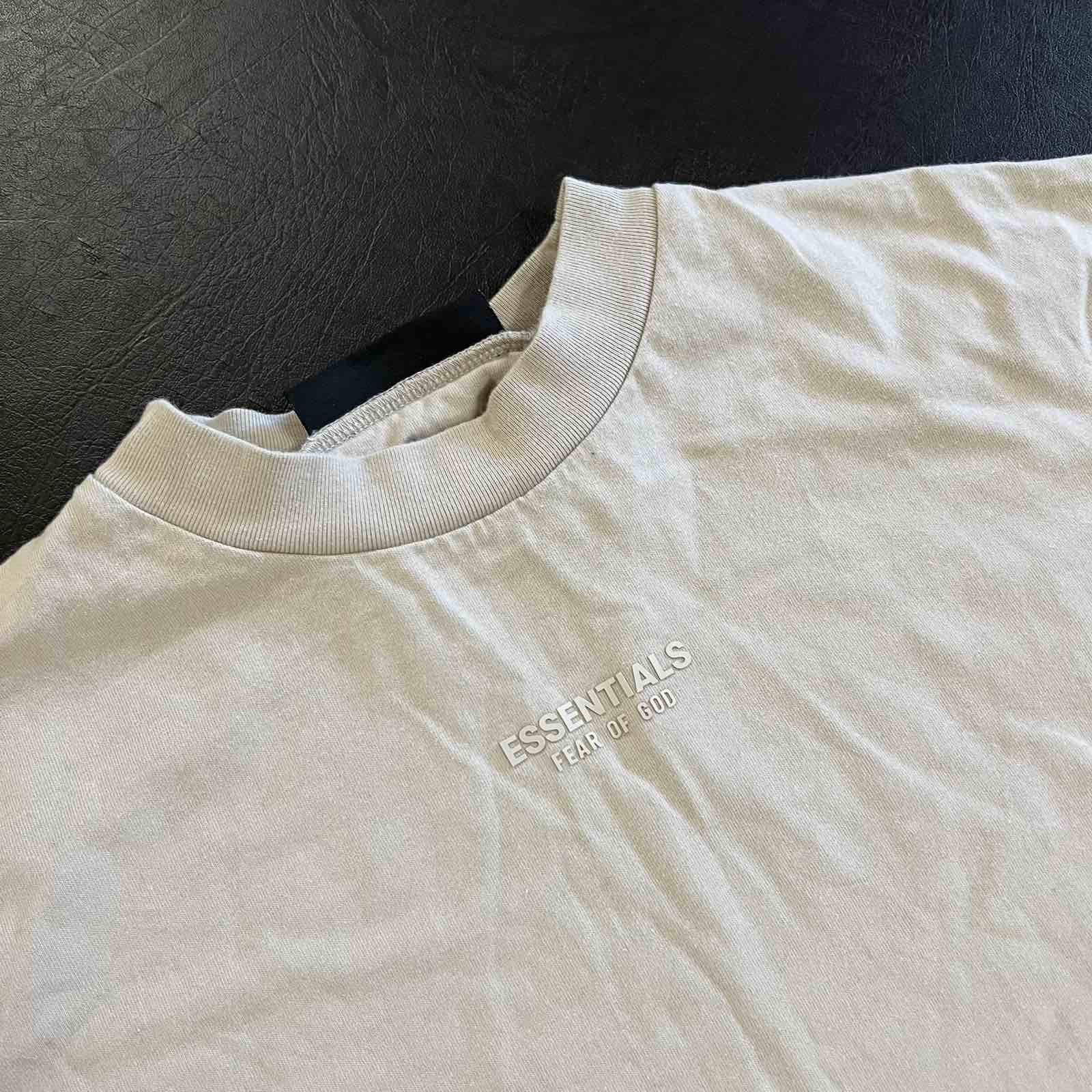 Essentials × Fear of God Fear of God Essentials Tee Core Heather Sz S Size US S / EU 44-46 / 1 - 4 Thumbnail