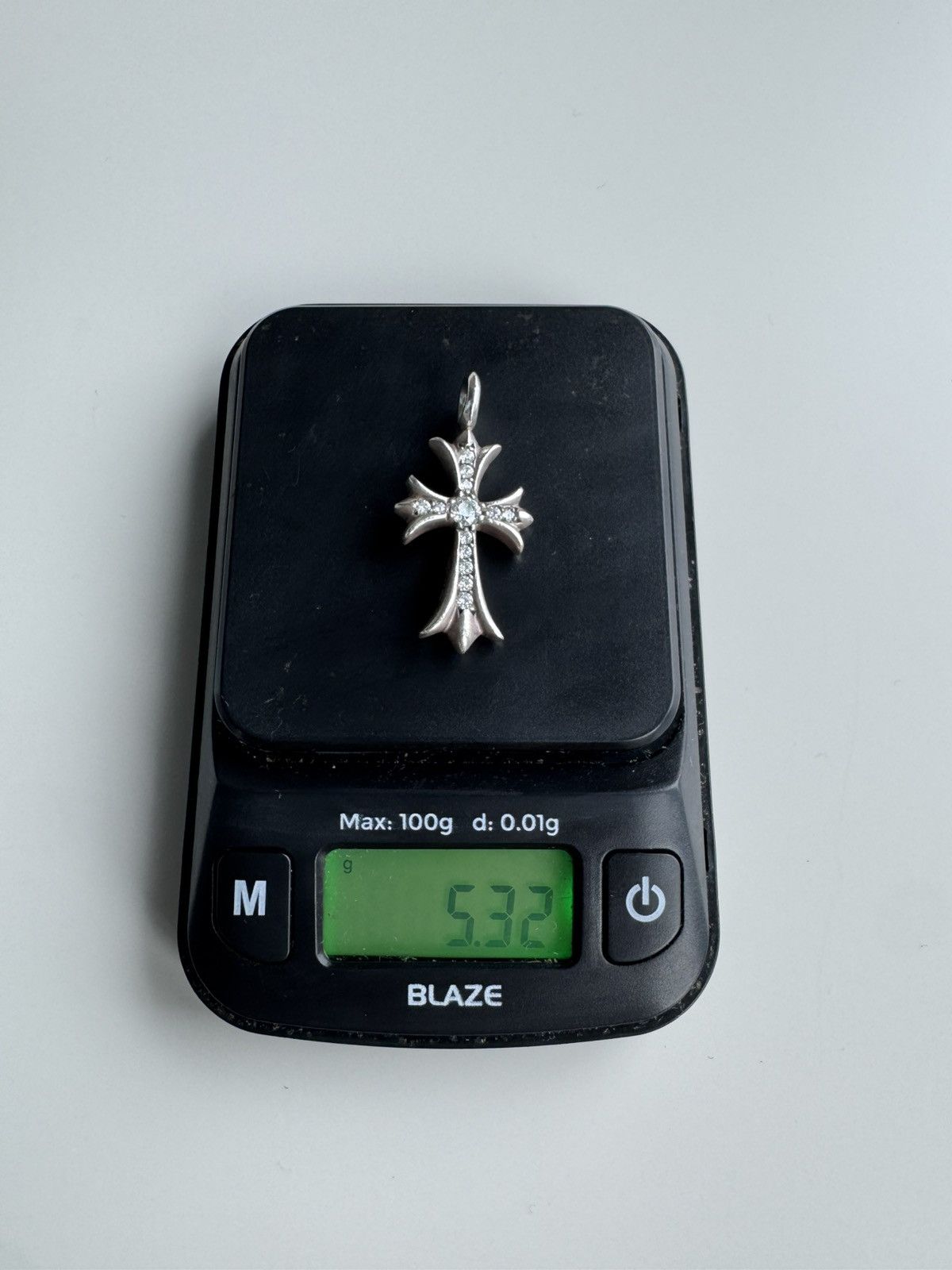 Chrome Hearts Chrome Hearts Diamond Tiny Cross Size ONE SIZE - 3 Thumbnail