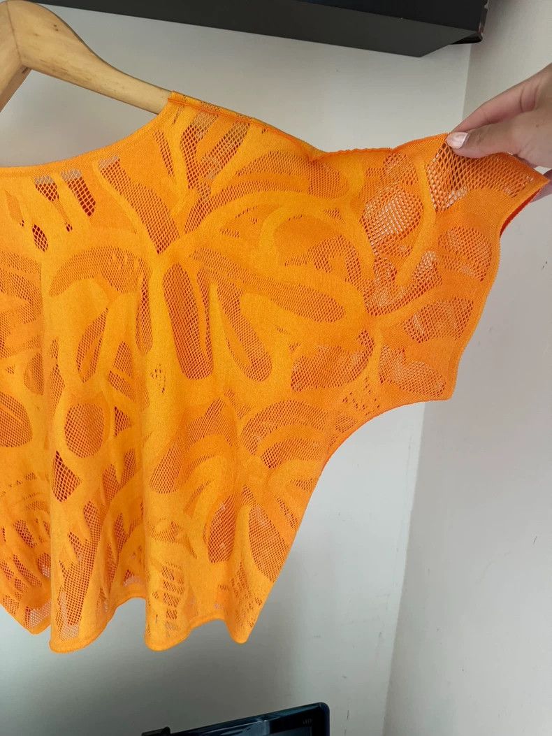 Issey Miyake Issey Miyake size:one size Orange short-sleeved shirt Size XS / US 0-2 / IT 36-38 - 8 Thumbnail