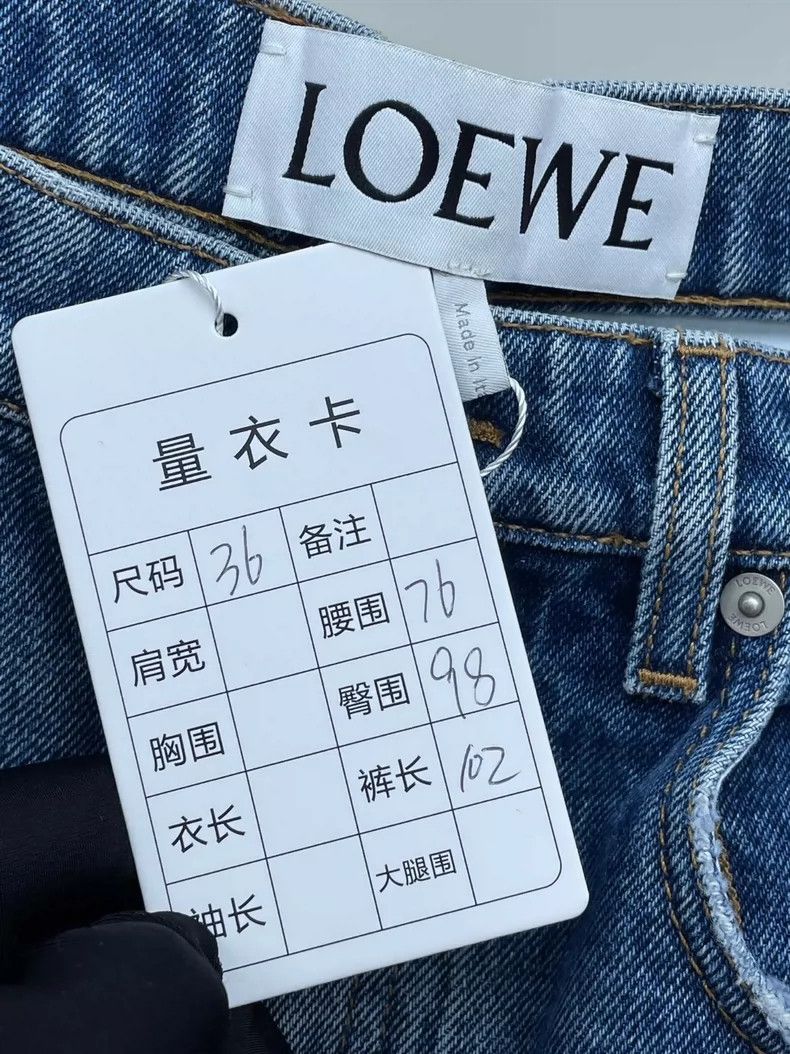 Loewe LOEWE Punched jeans Size 24" / US 00 / IT 34 - 6 Thumbnail