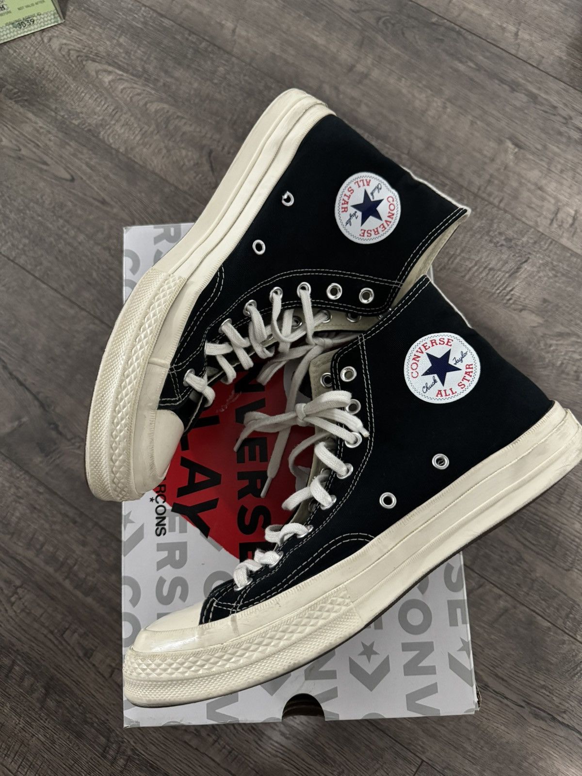 Comme des Garcons × Converse COMME DES GARÇONS CONVERSE SIZE 10 Size US 10 / EU 43 - 2 Thumbnail