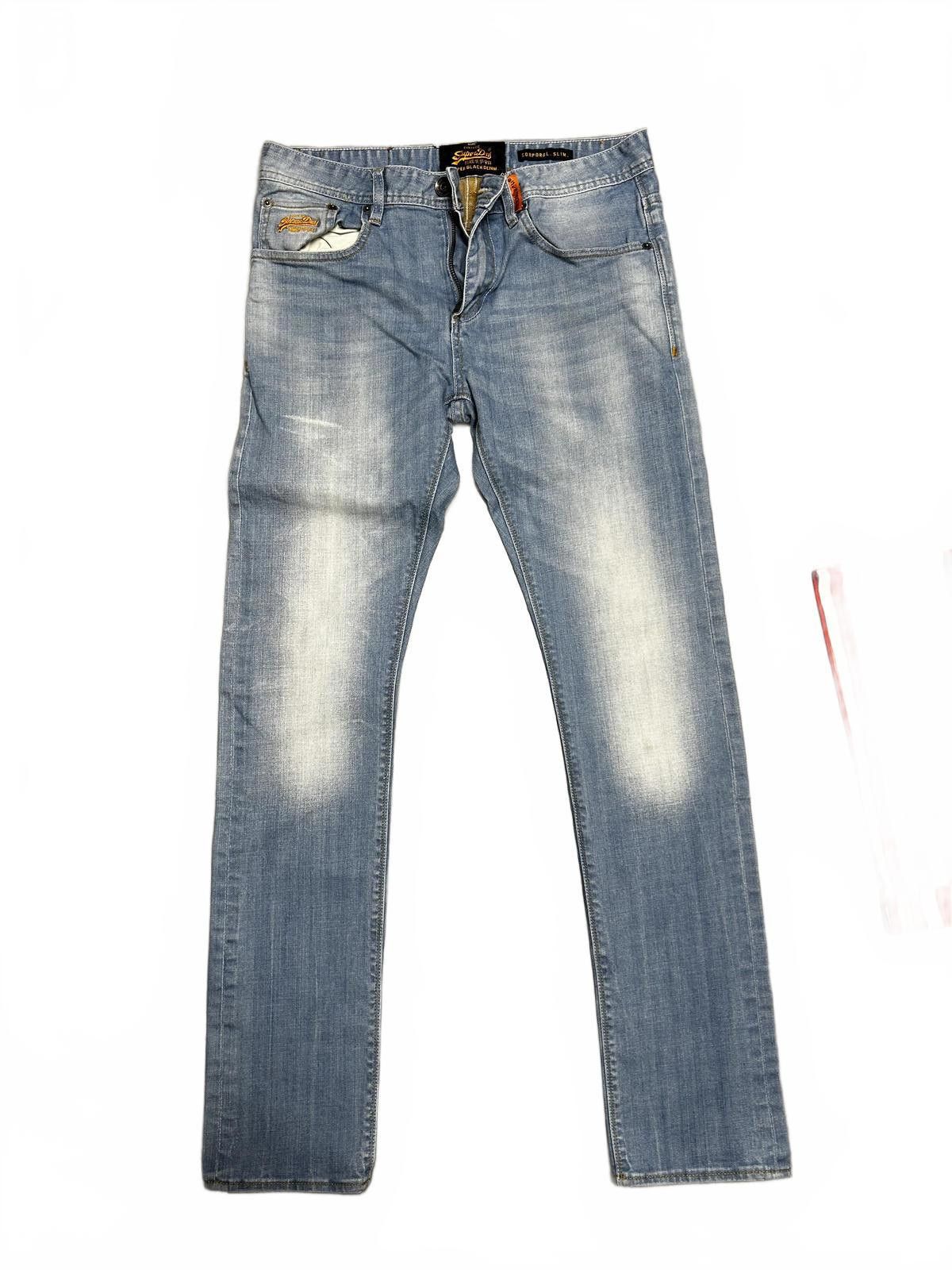 Superdry Superdry Copper Denim Classic Jeans - Light Wash Size US 32 / EU 48 - 2 Thumbnail