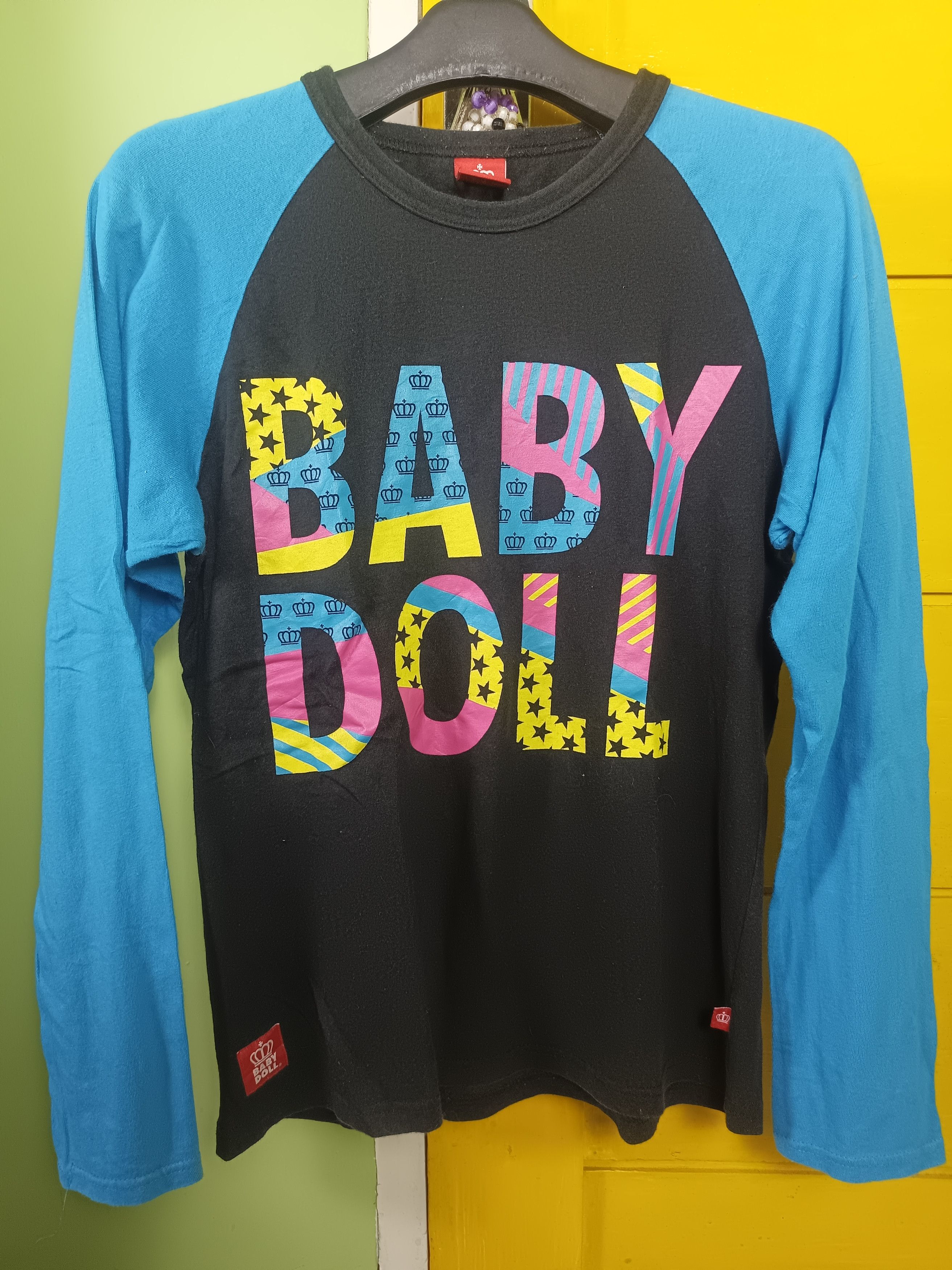 If Six Was Nine × Japanese Brand × Le Grande Bleu (L.G.B.) Baby Doll long Sleeve T-Shirt Size US M / EU 48-50 / 2 - 6 Thumbnail